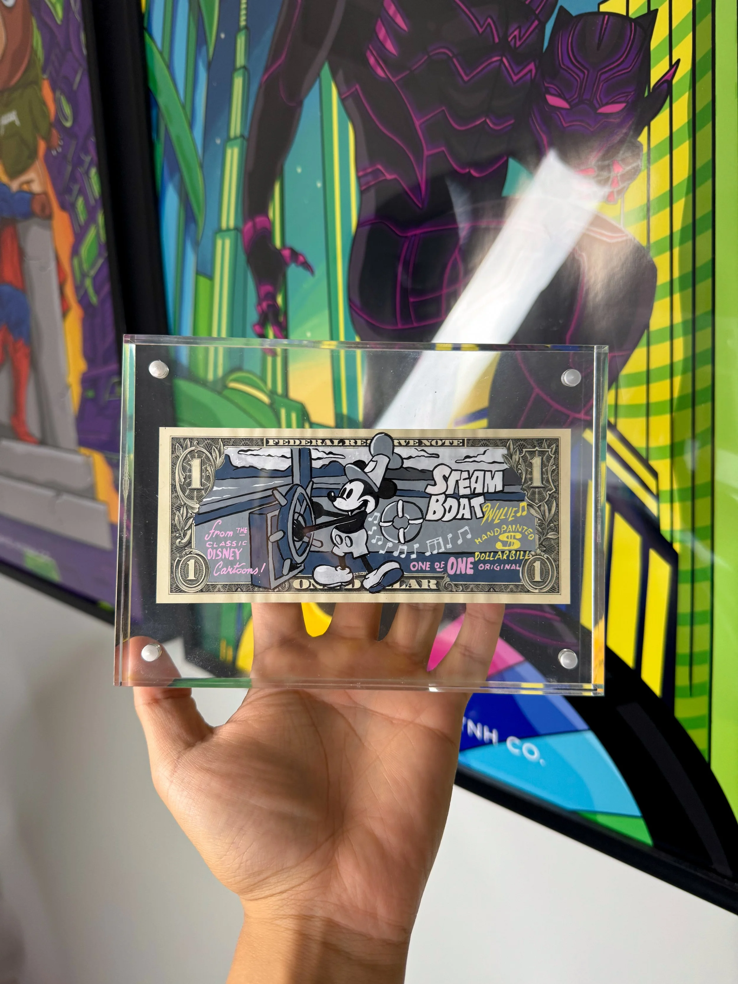 Limited “STEAMBOAT WILLIE” Dollar Bill