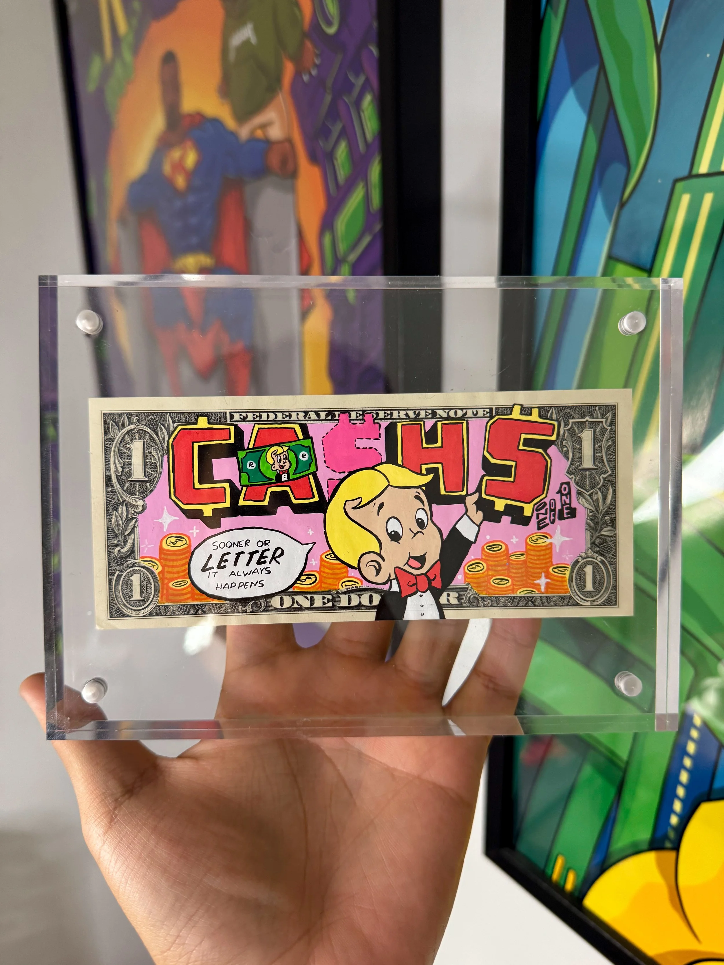 Limited “CASH” Dollar Bill
