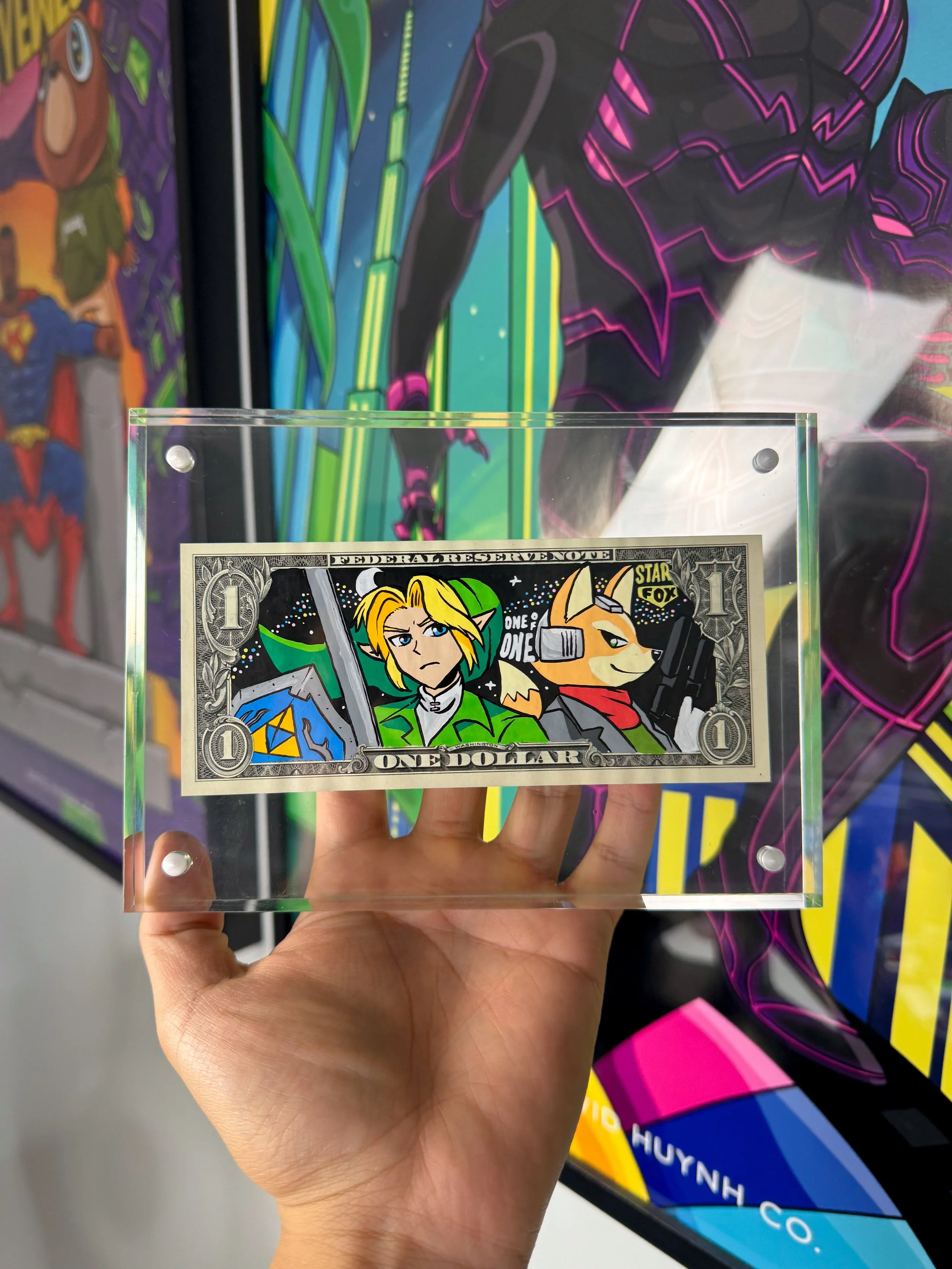 Limited  “STAR FOX” Dollar Bill