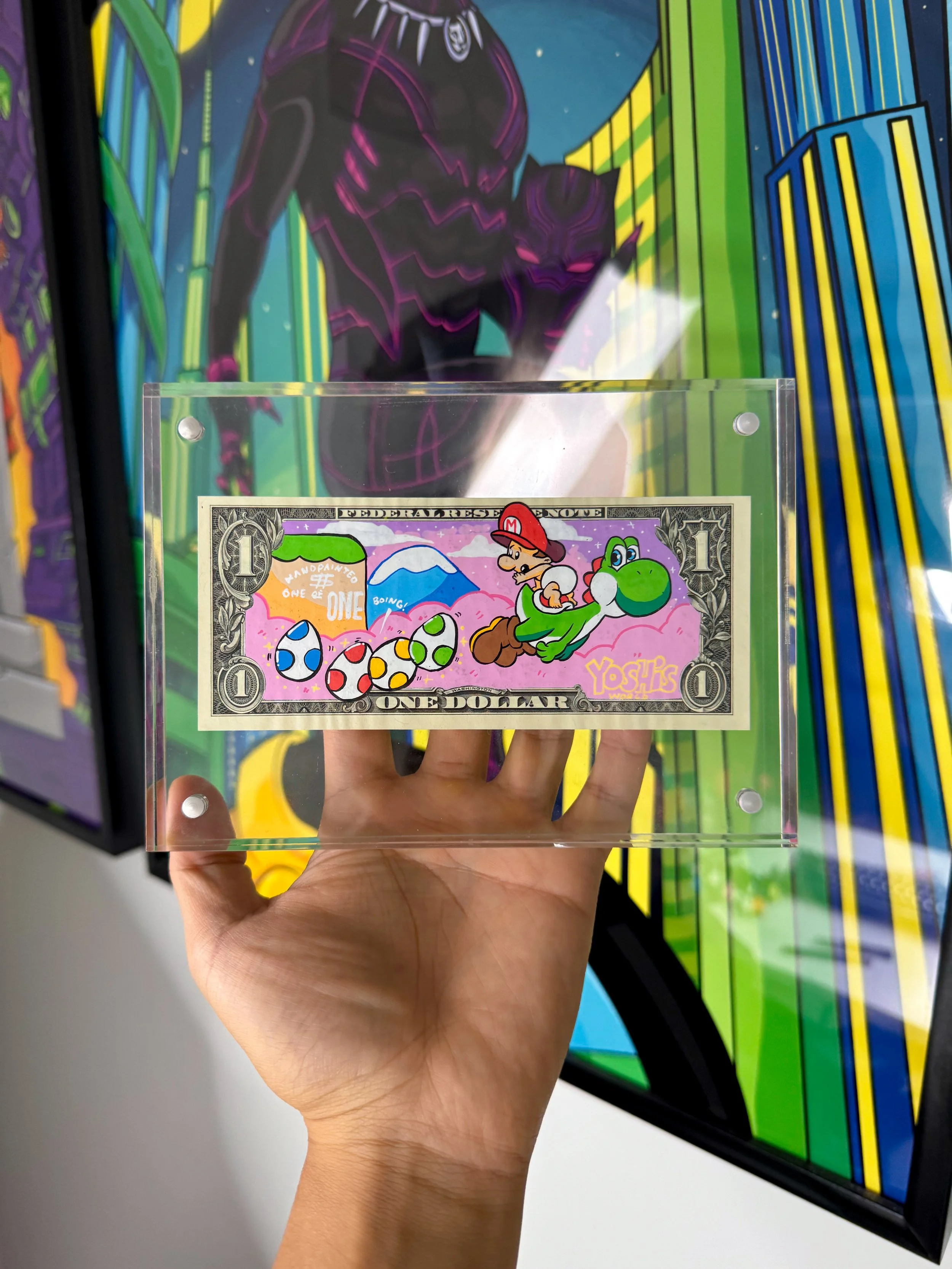 Limited “YOSHIS WORLD” Dollar Bill