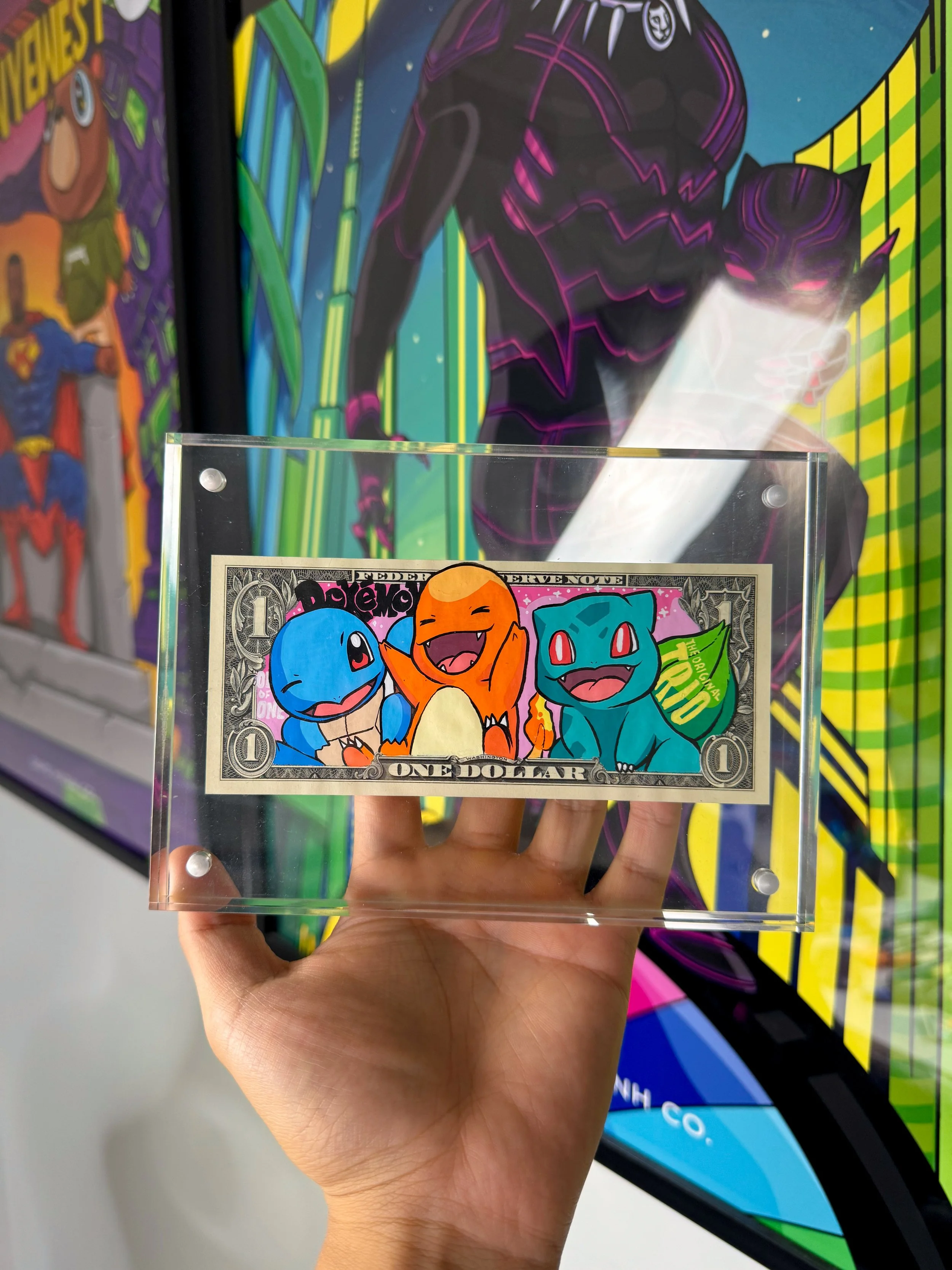 Limited “ORIGINAL TRIO” Dollar Bill