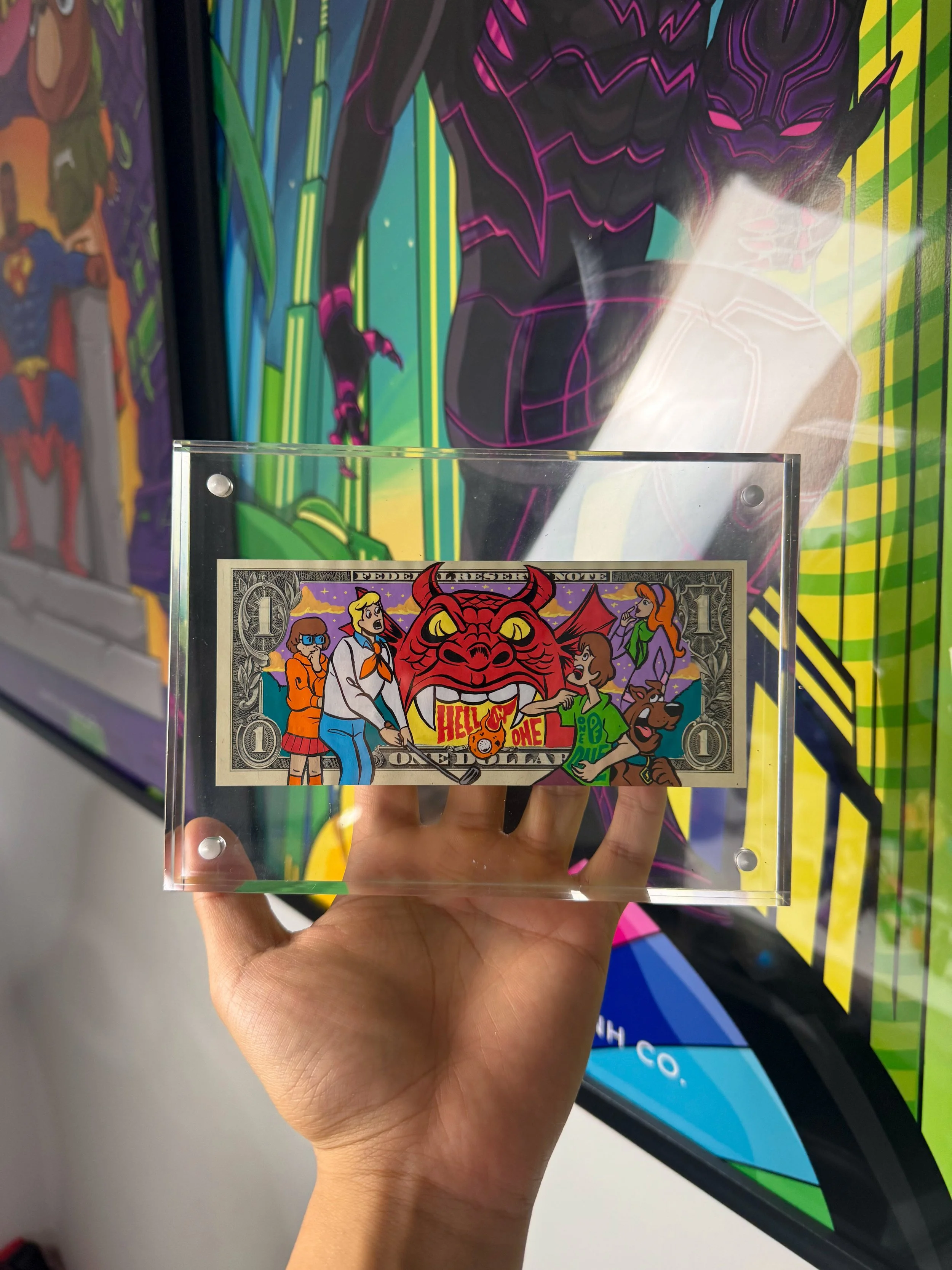 Limited  “HELL IN ONE” Dollar Bill