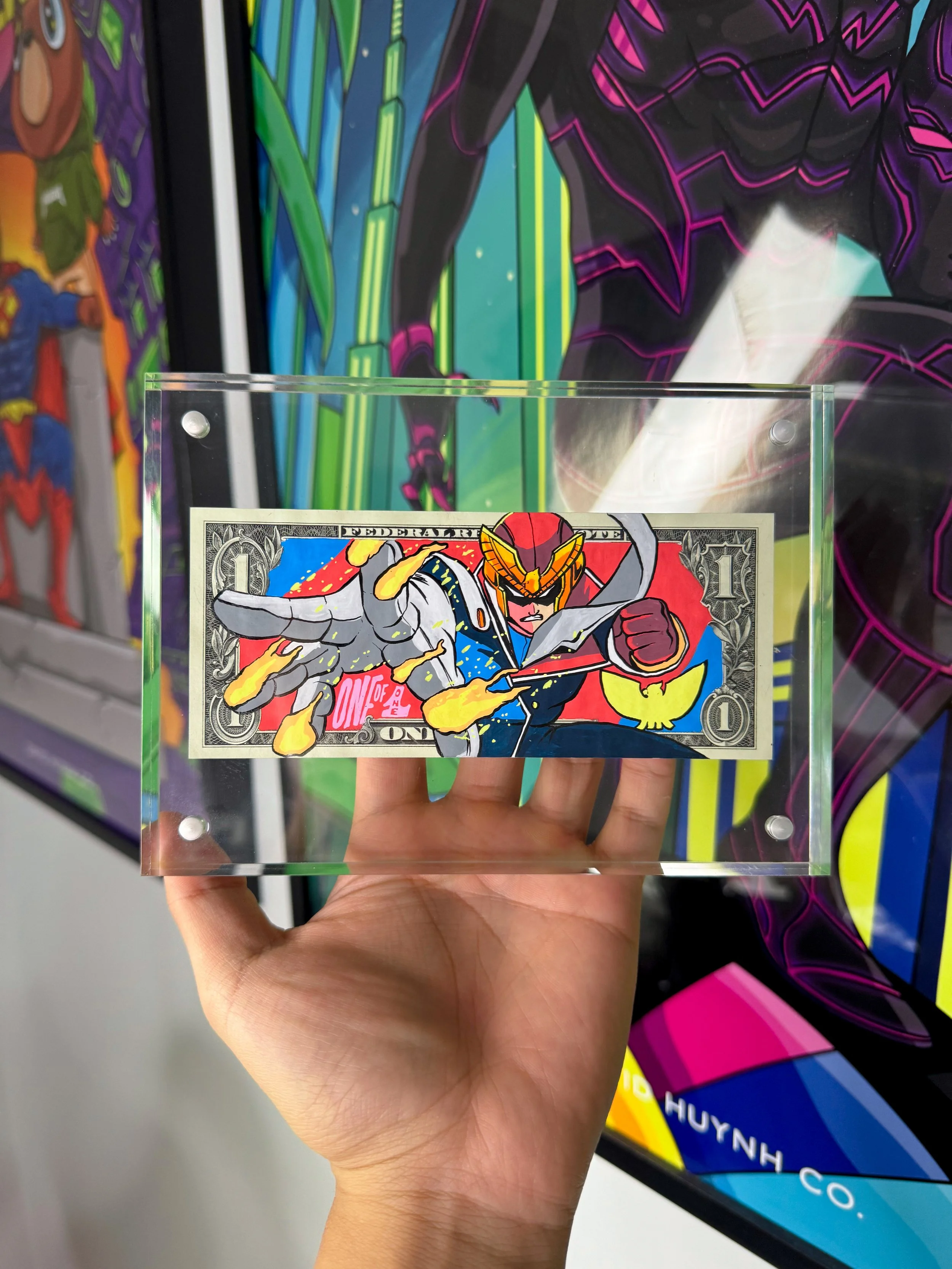 Limited “CAPTAIN FALCON” Dollar Bill