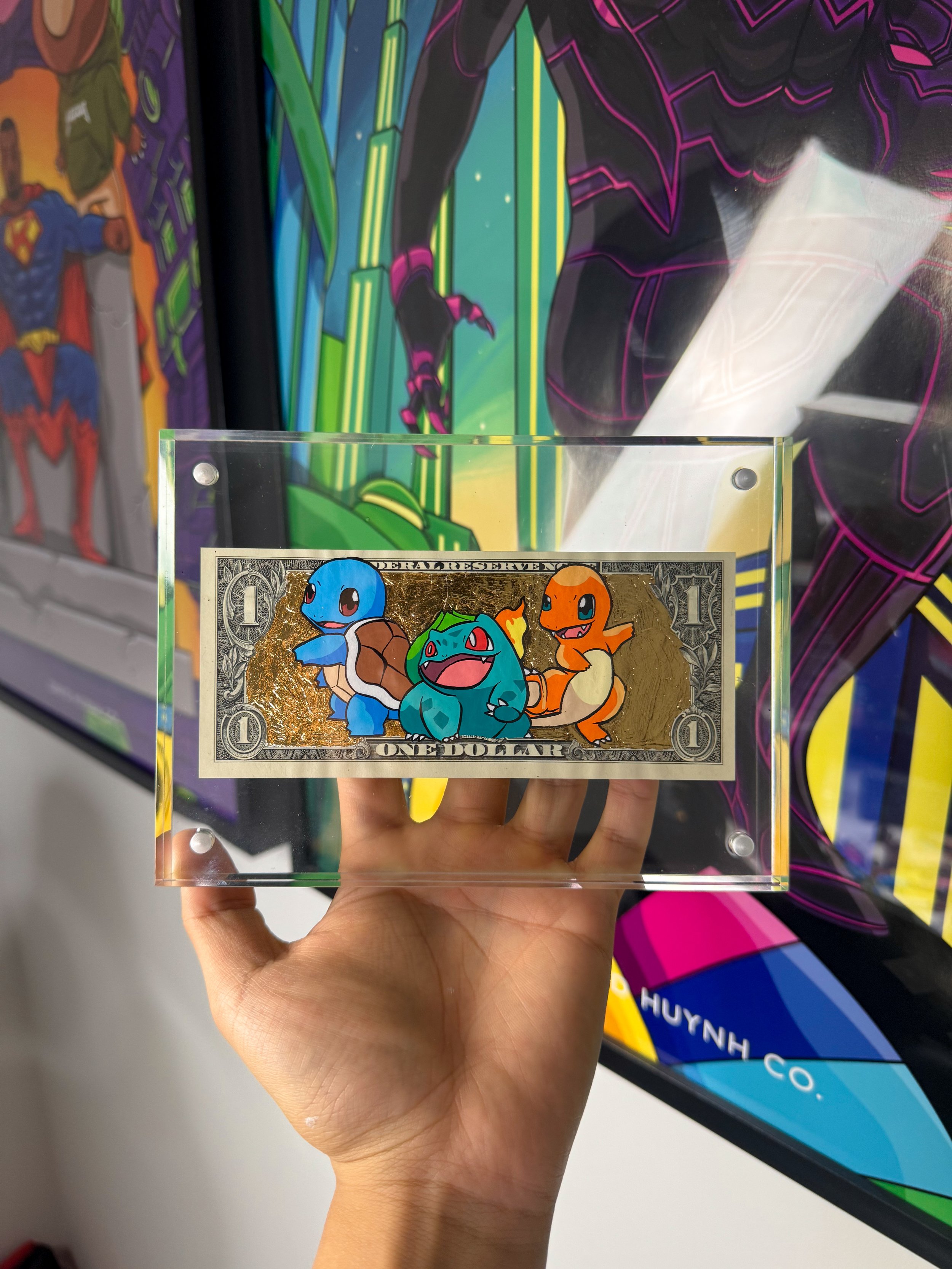 Limited “STARTERS” Gold Dollar Bill