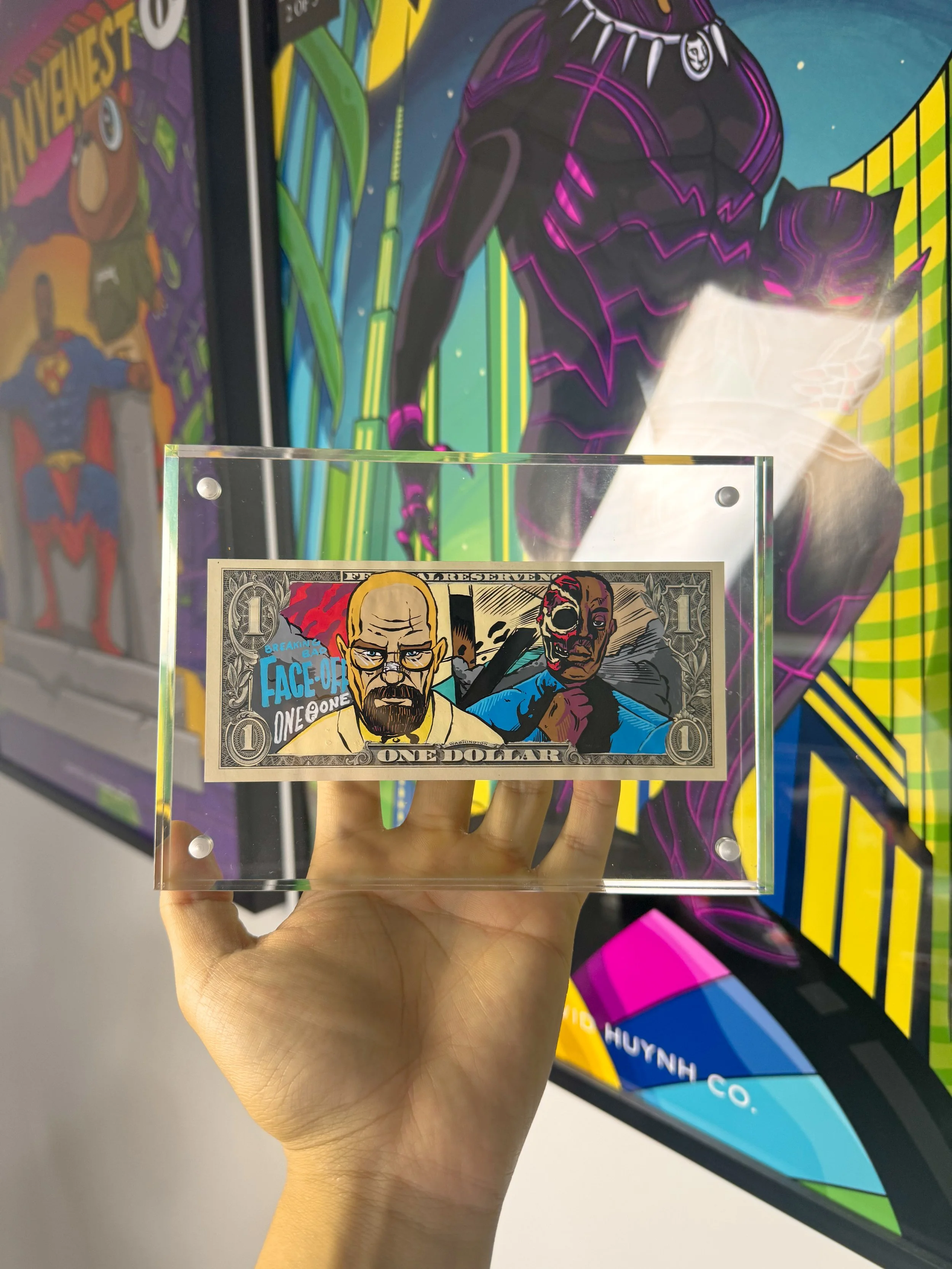 Limited  “FACE OFF” Dollar Bill