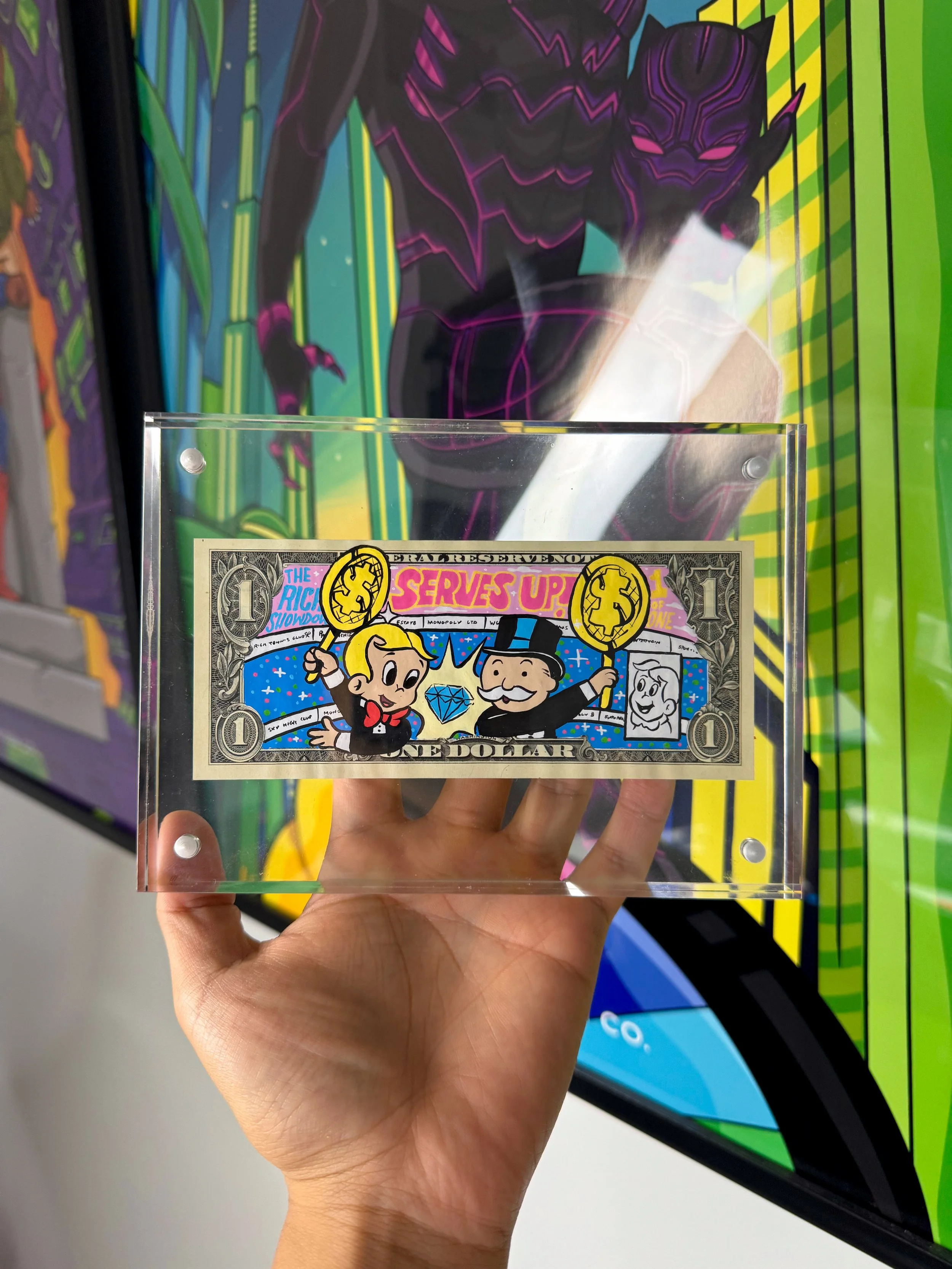 Limited “SERVES UP” Dollar Bill