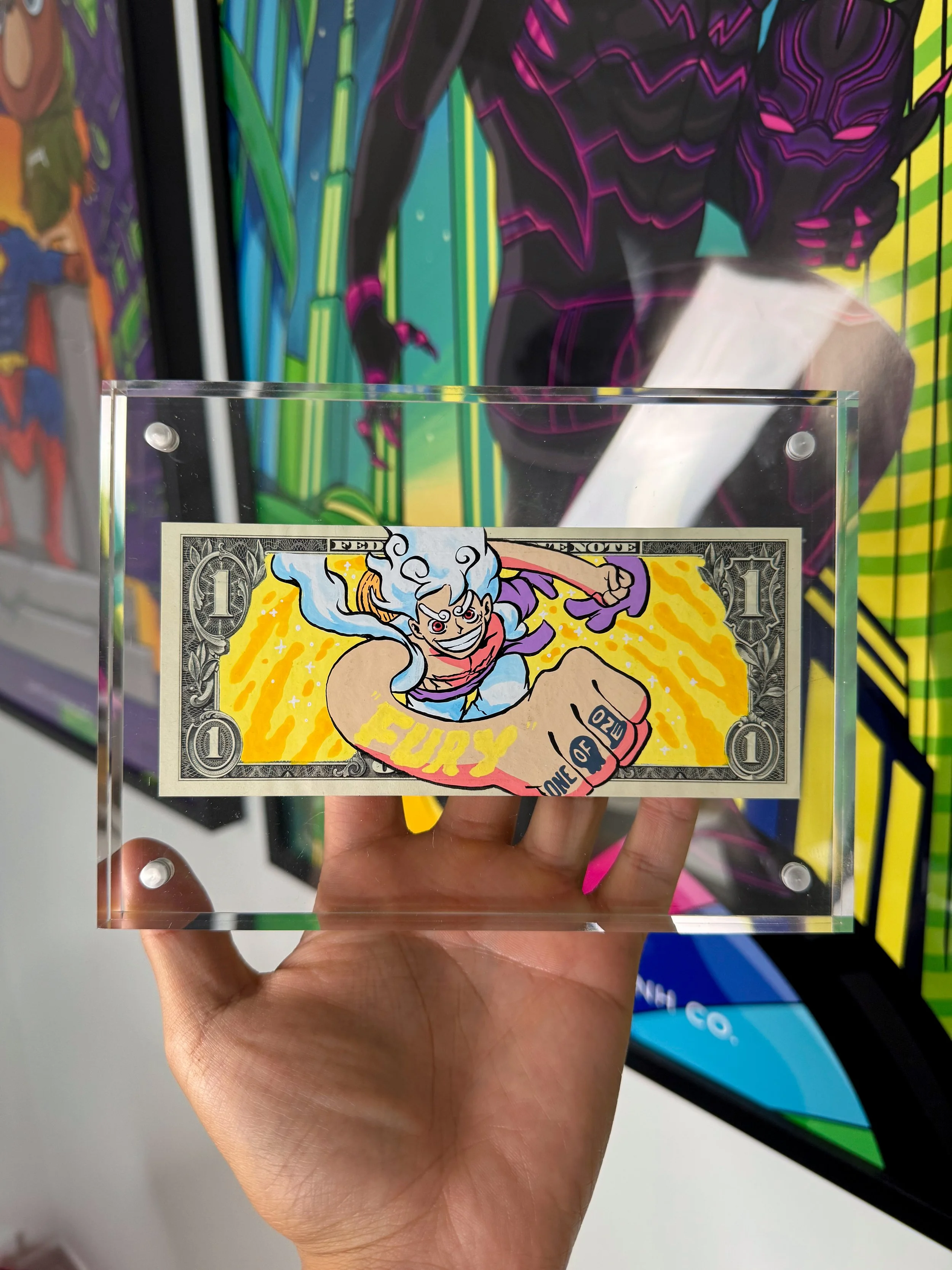 Limited “FURY” Dollar Bill