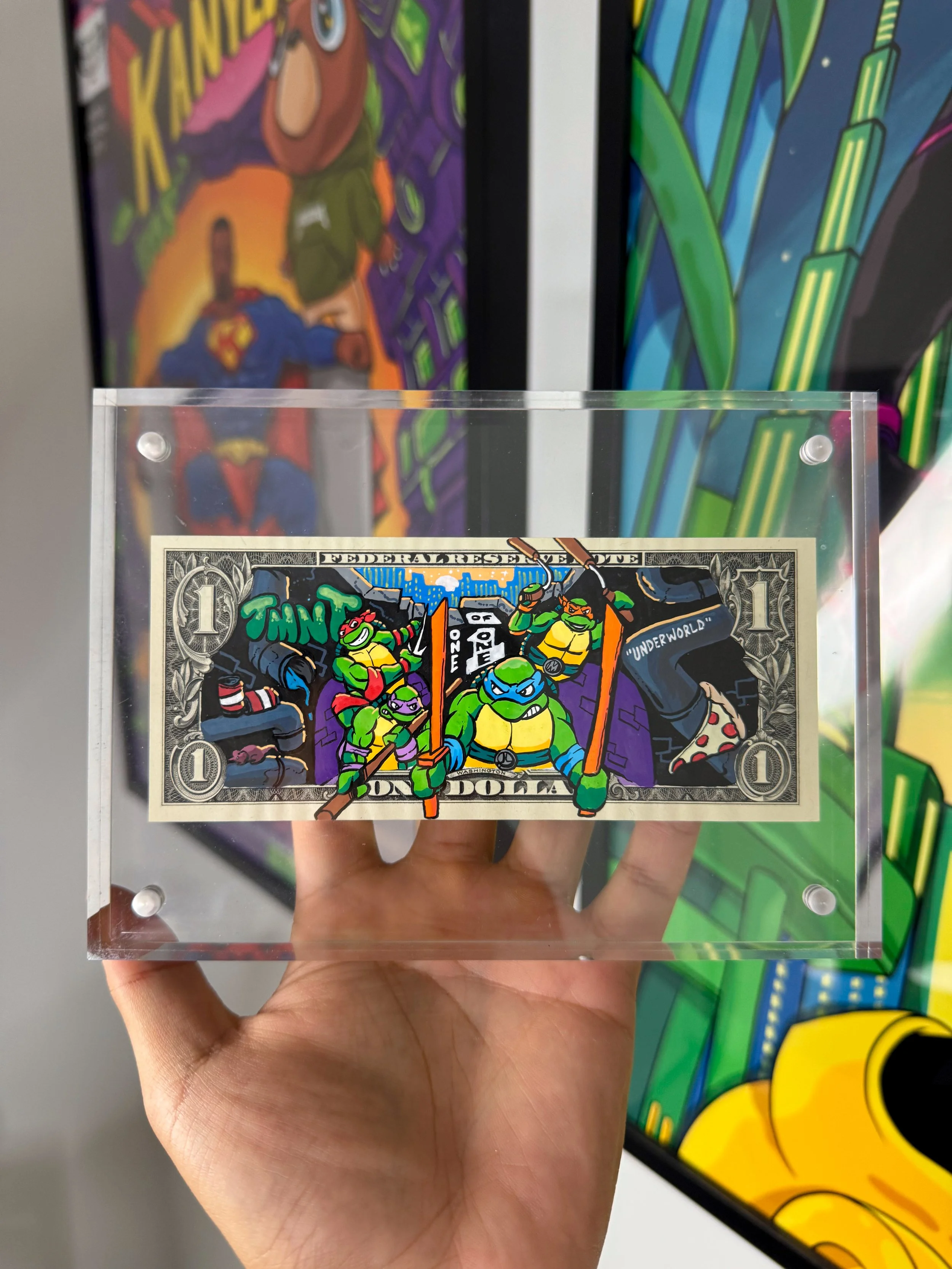 Limited “UNDERGROUND” Dollar Bill