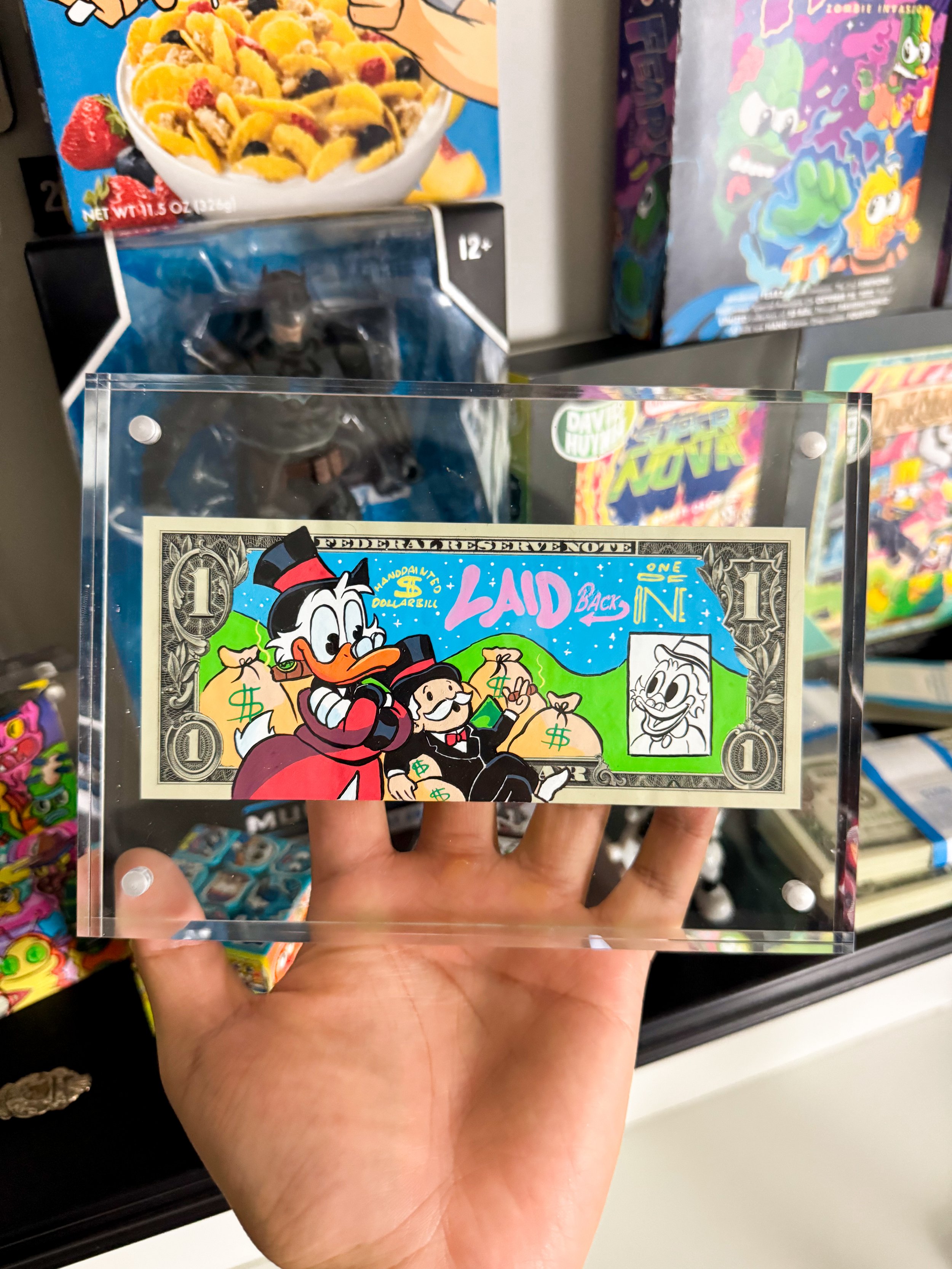 Limited “LAID BACK” Dollar Bill