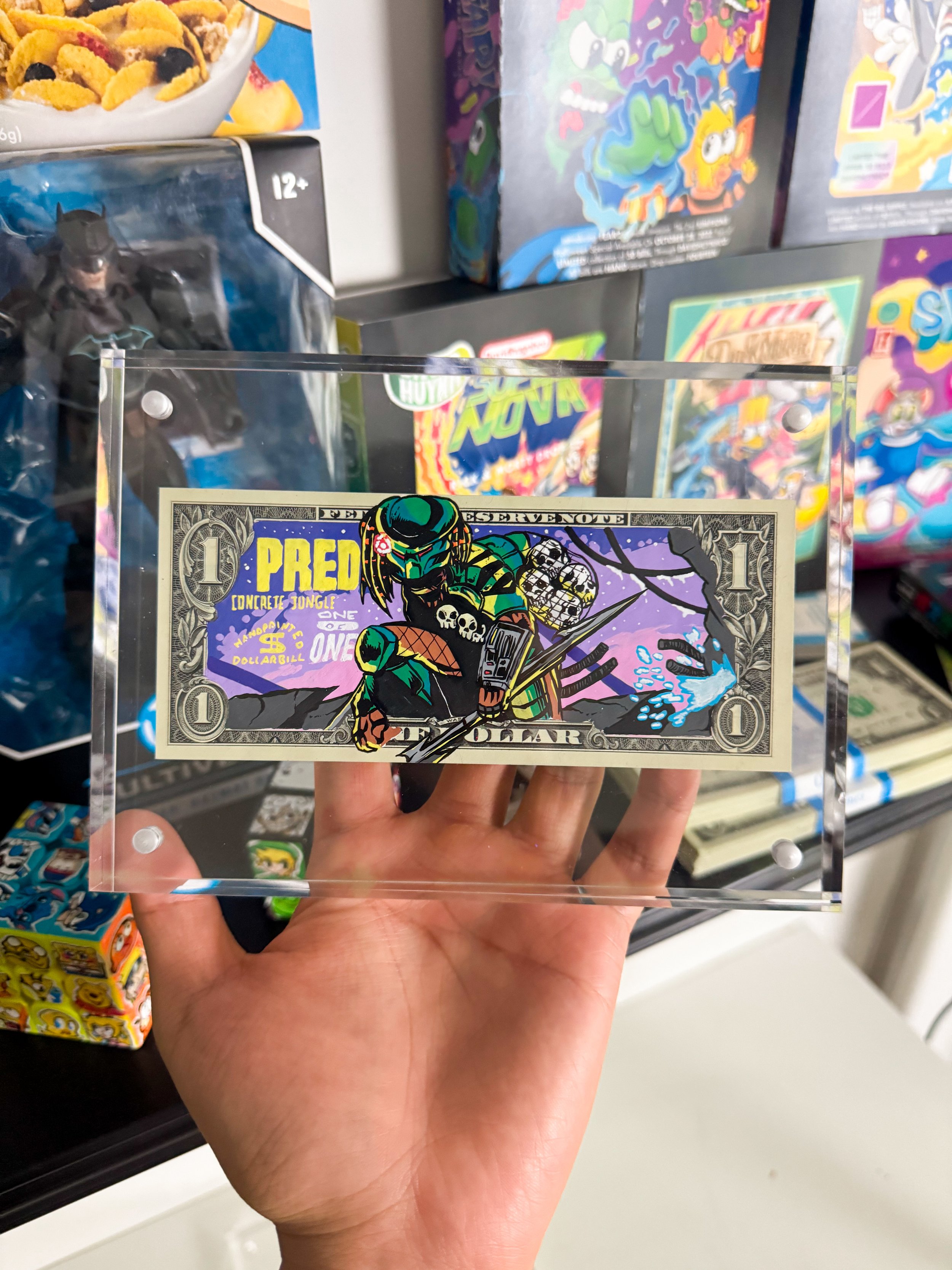 Limited “PREDATOR” Dollar Bill