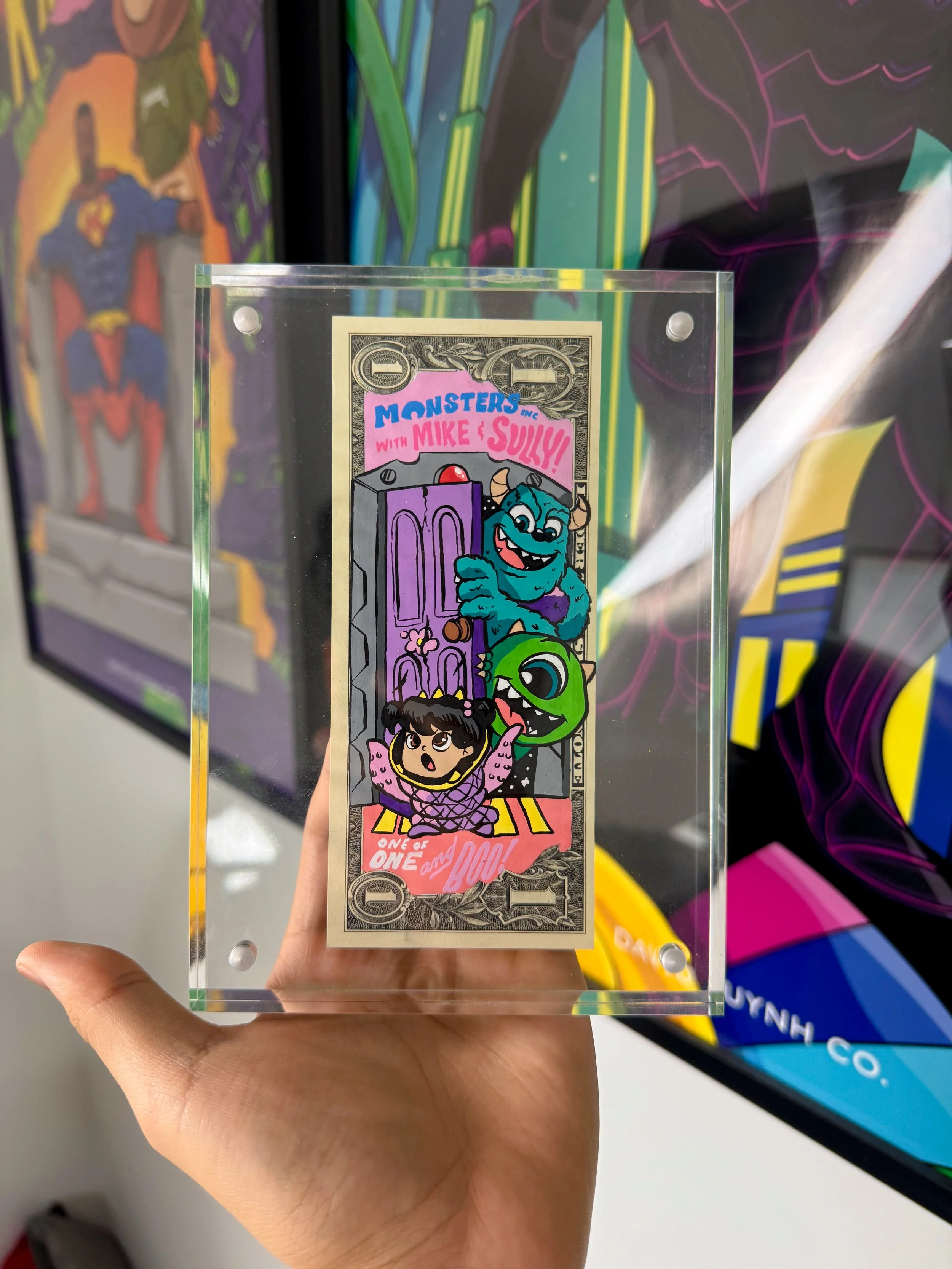 Limited “MONSTERS INC” Dollar Bill