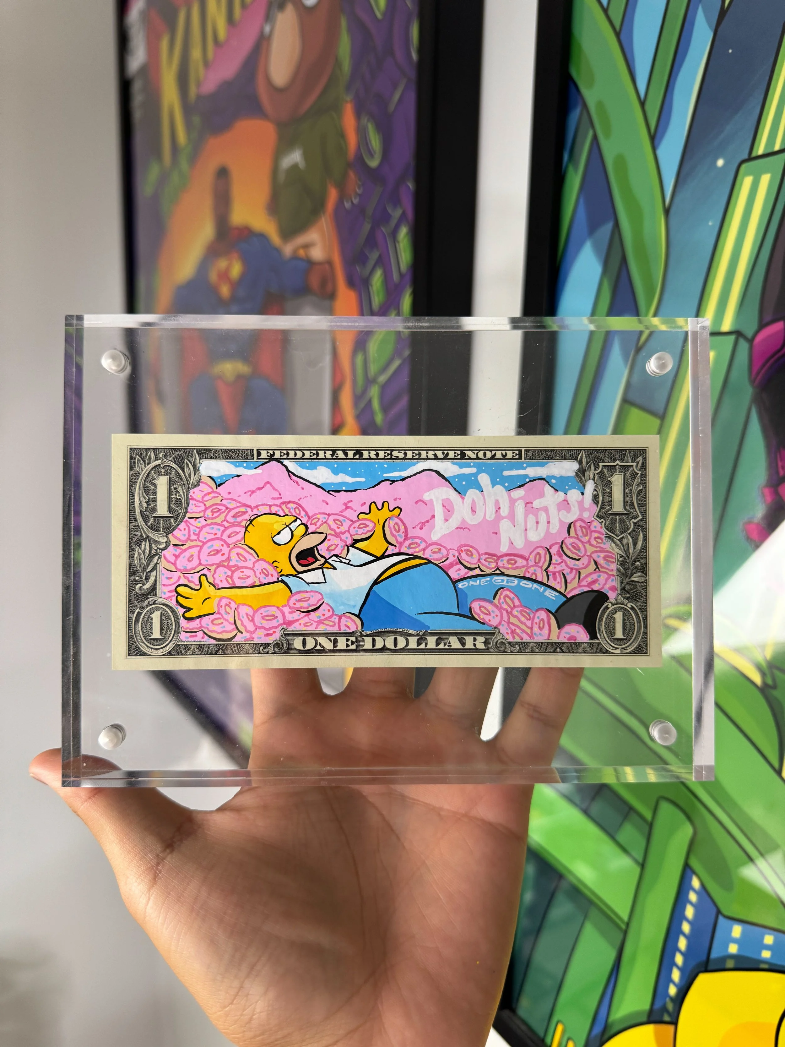 Limited “DOH-NUTS!” Dollar Bill