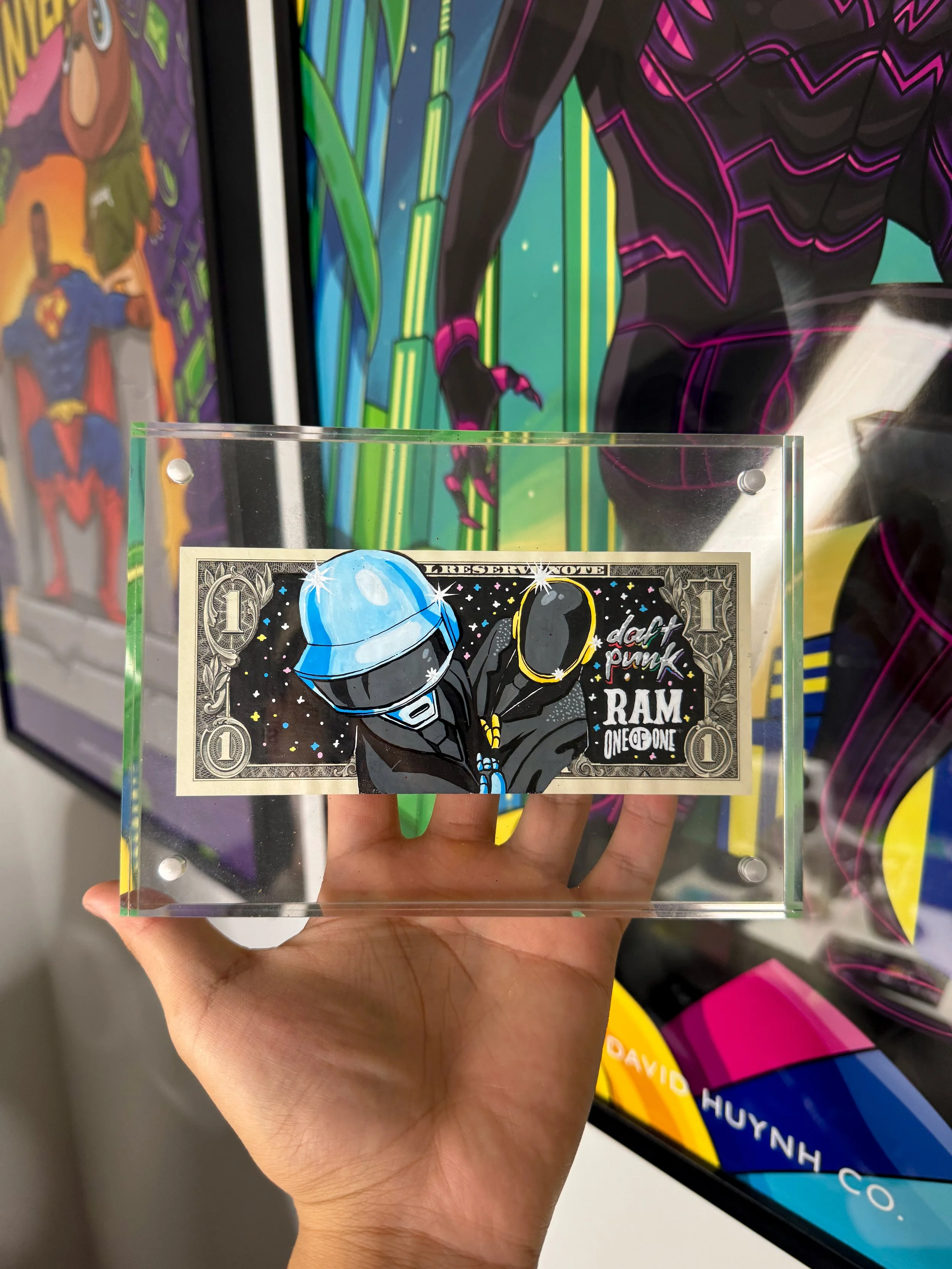 Limited “DAFT PUNK - RAM” Dollar Bill