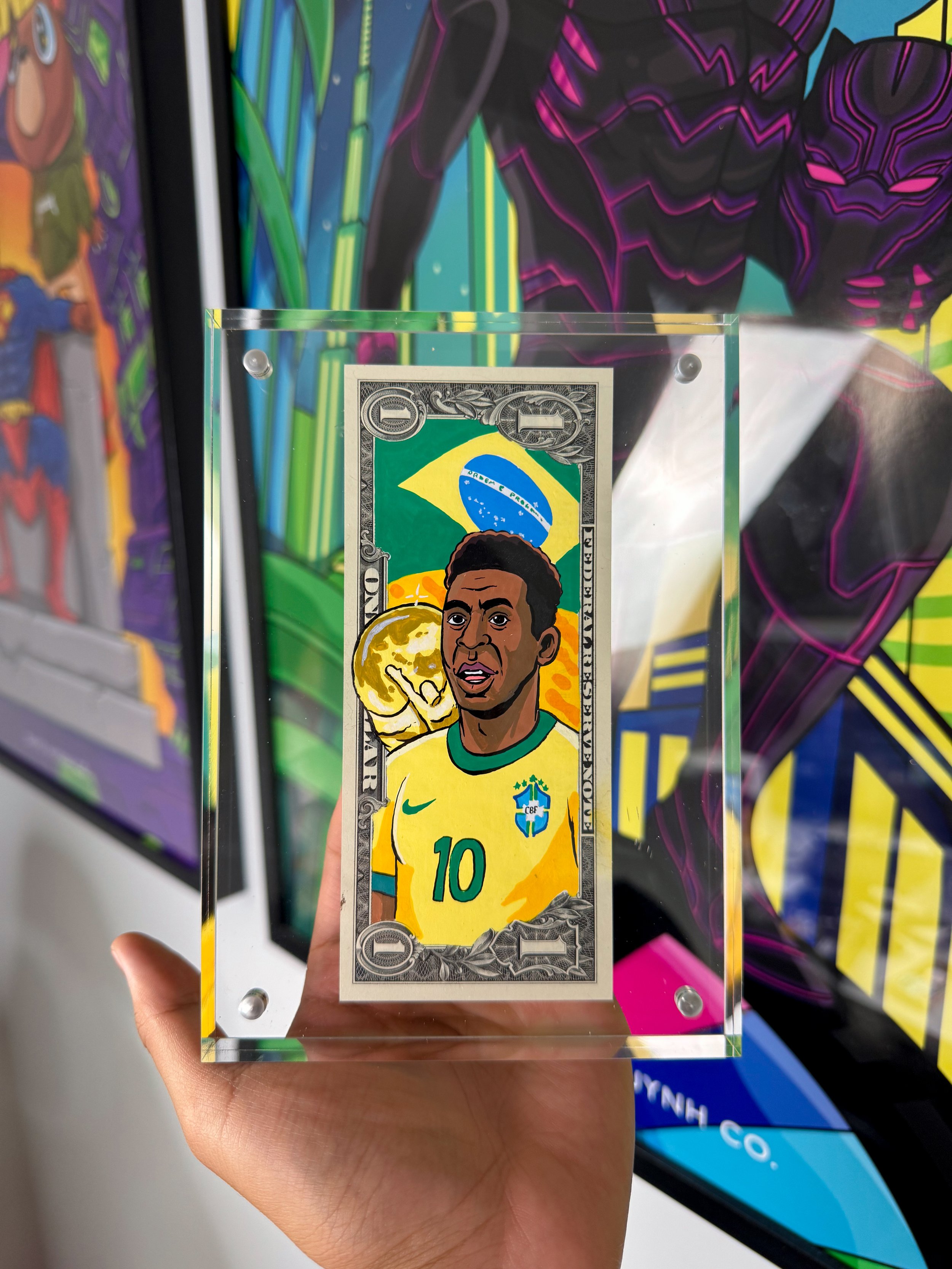 Open Edition “PELÉ” Limited Dollar Bill
