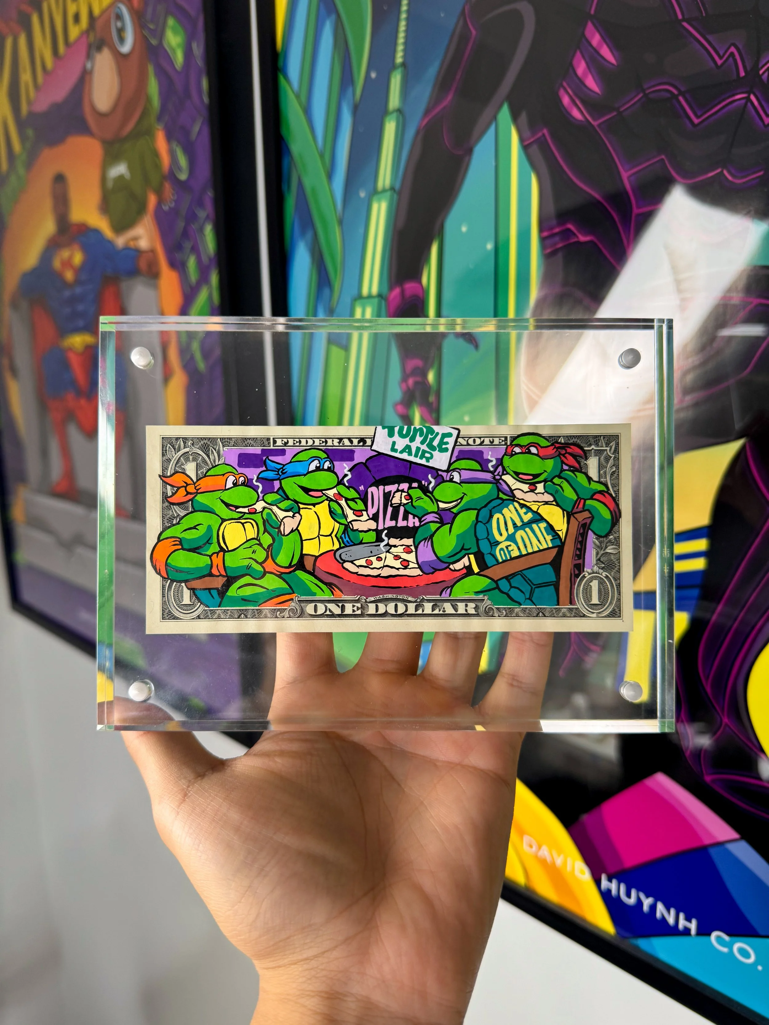 Limited “PIZZA” Dollar Bill