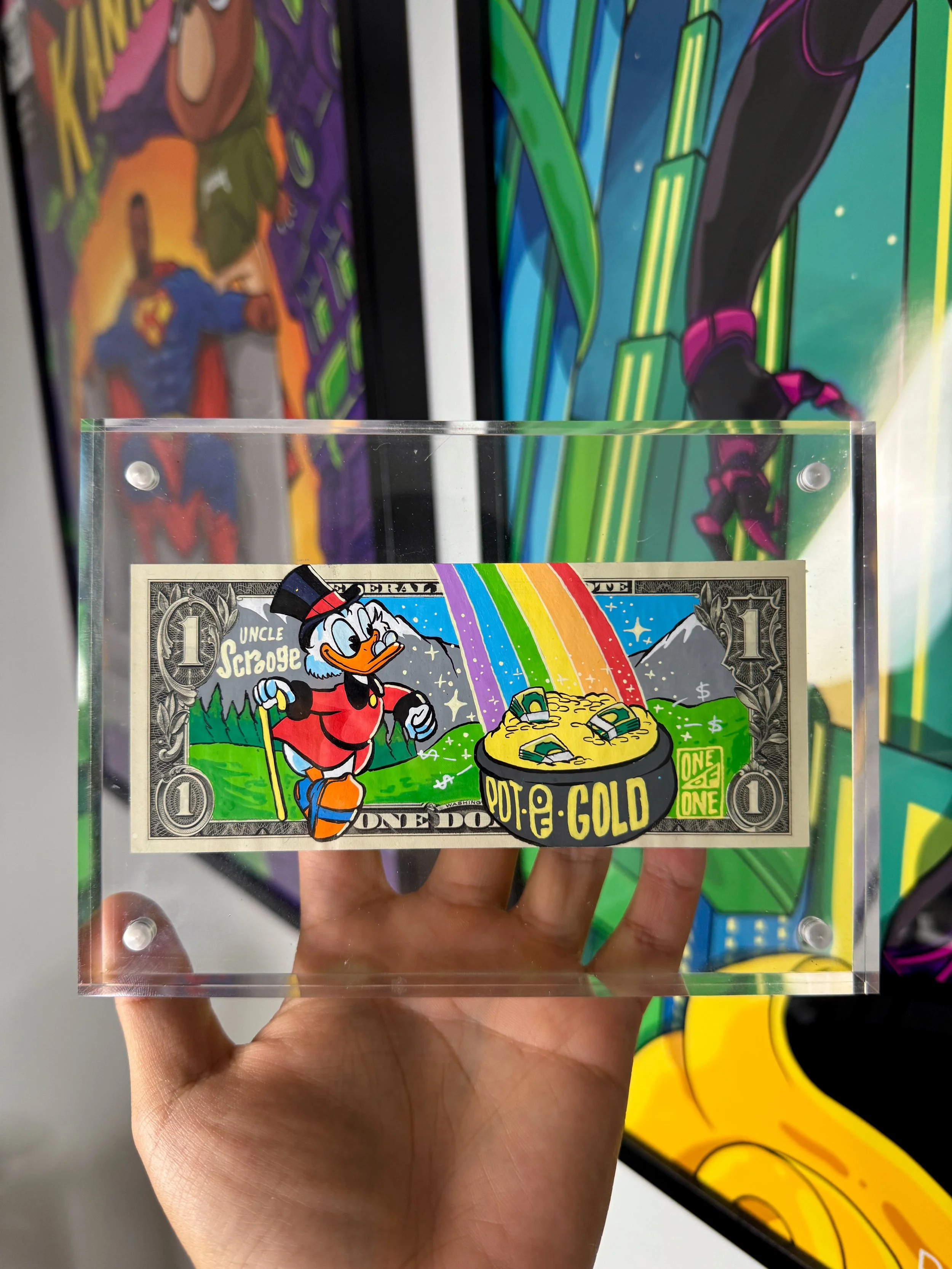 Limited “POT OF GOLD” Dollar Bill