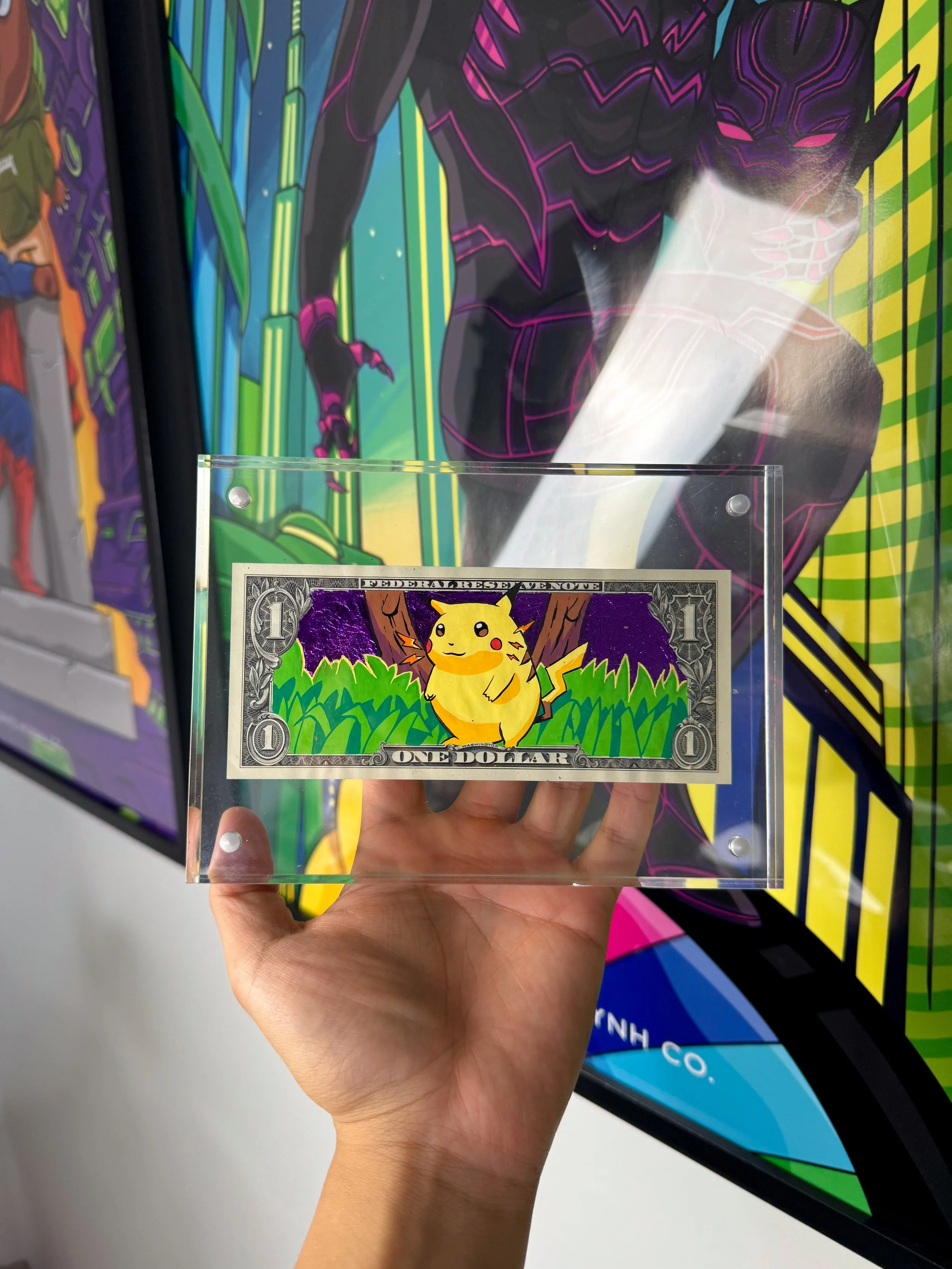 Limited “FAT PIKA” Shiny Dollar Bill