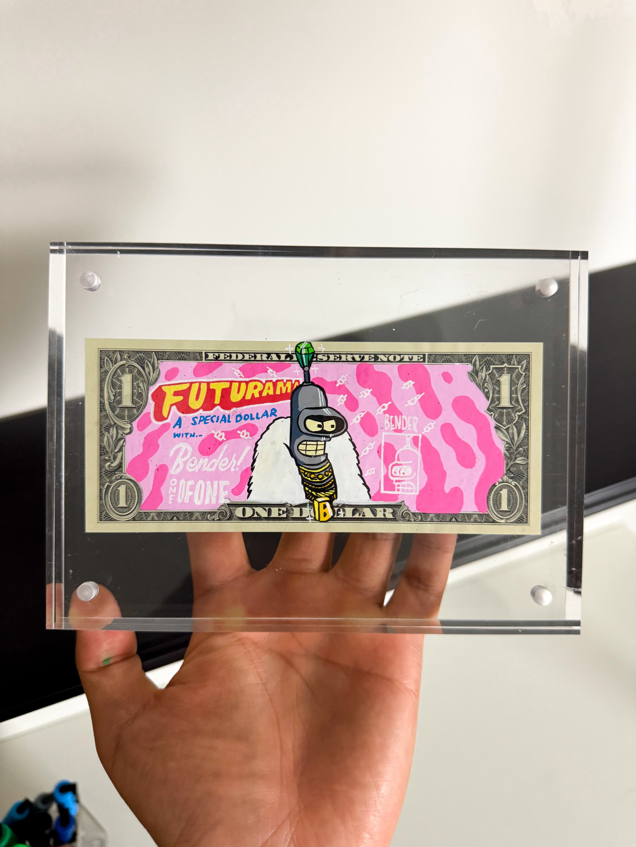 Limited “BENDER” Dollar Bill