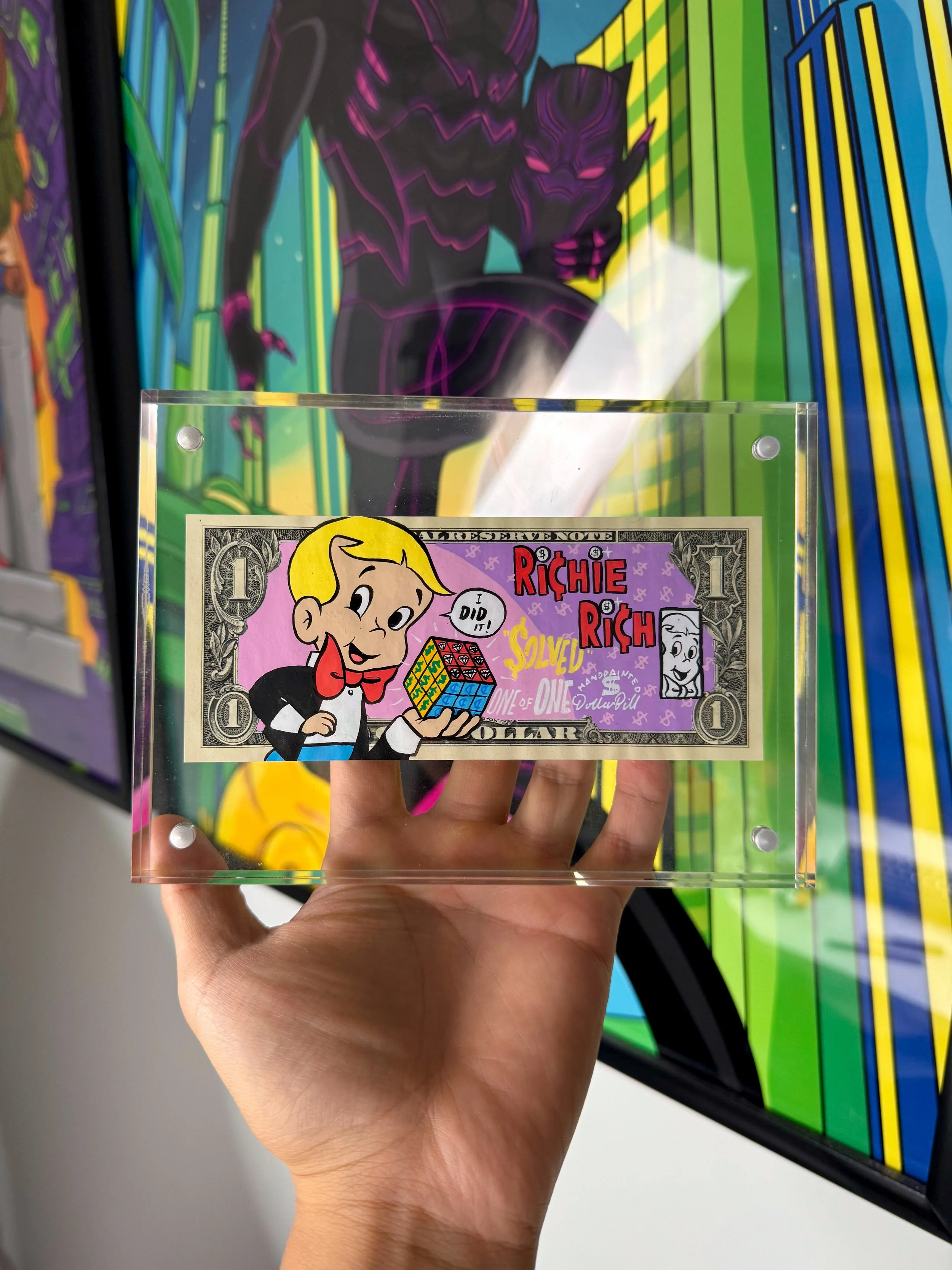 Limited “$OLVED” Dollar Bill