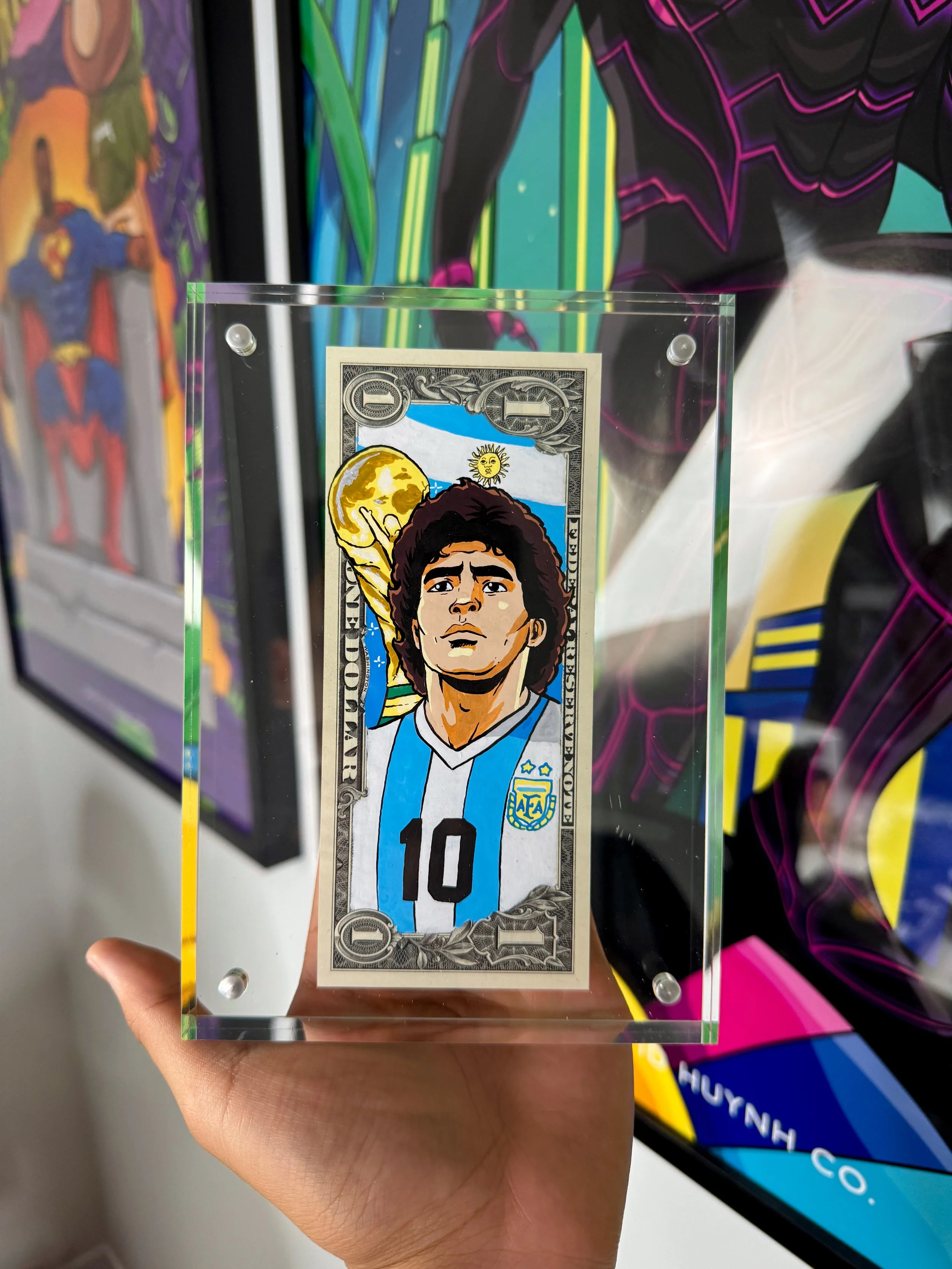 Open Edition “MARADONA” Limited Dollar Bill