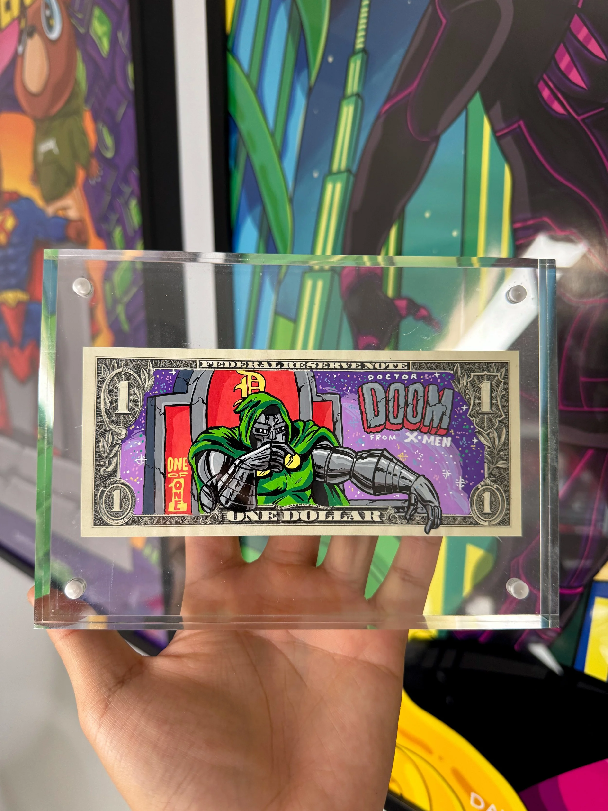 Limited “DOCTOR DOOM” Dollar Bill