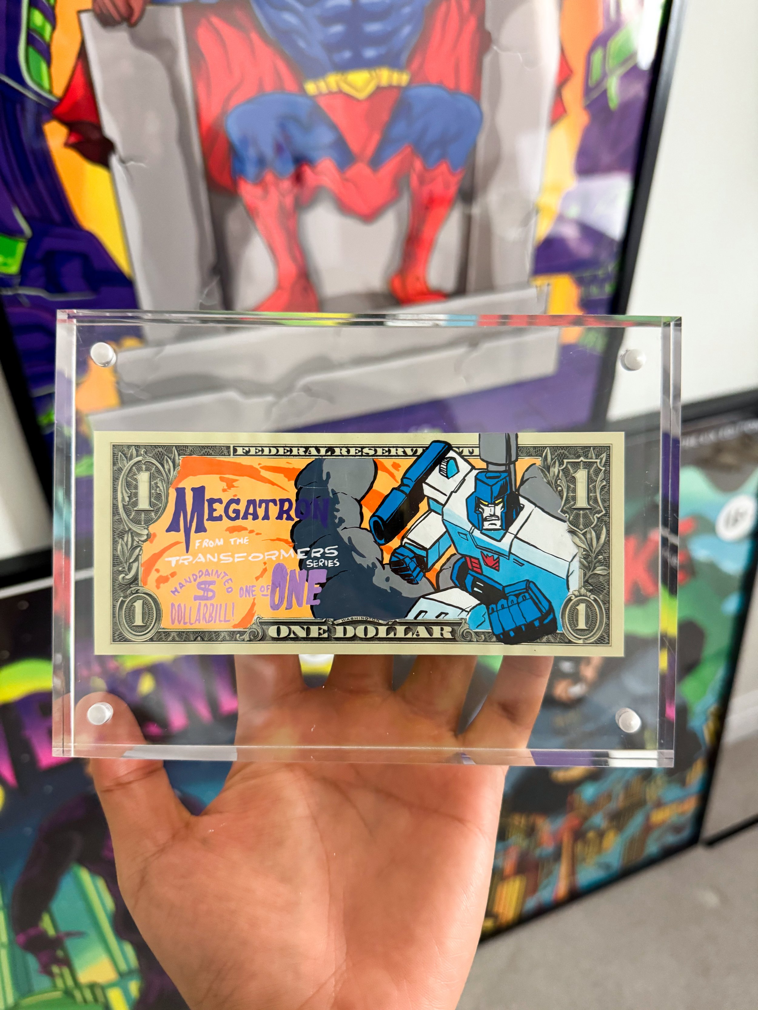 Limited “MEGATRON” Dollar Bill