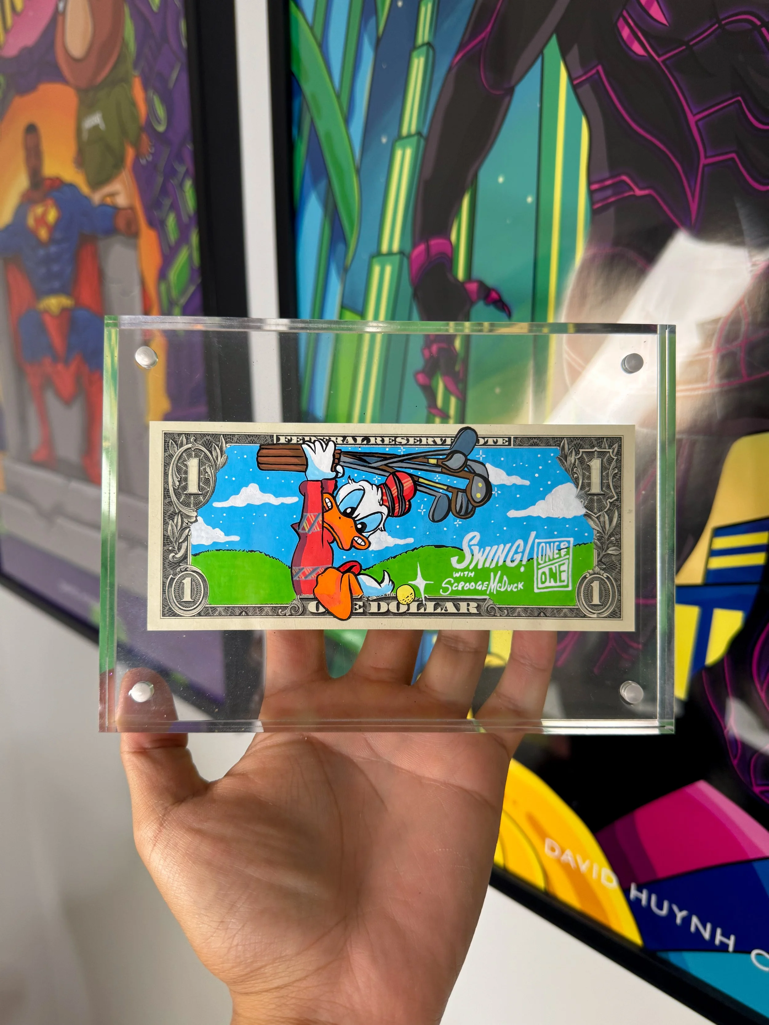 Limited “SWING” Dollar Bill