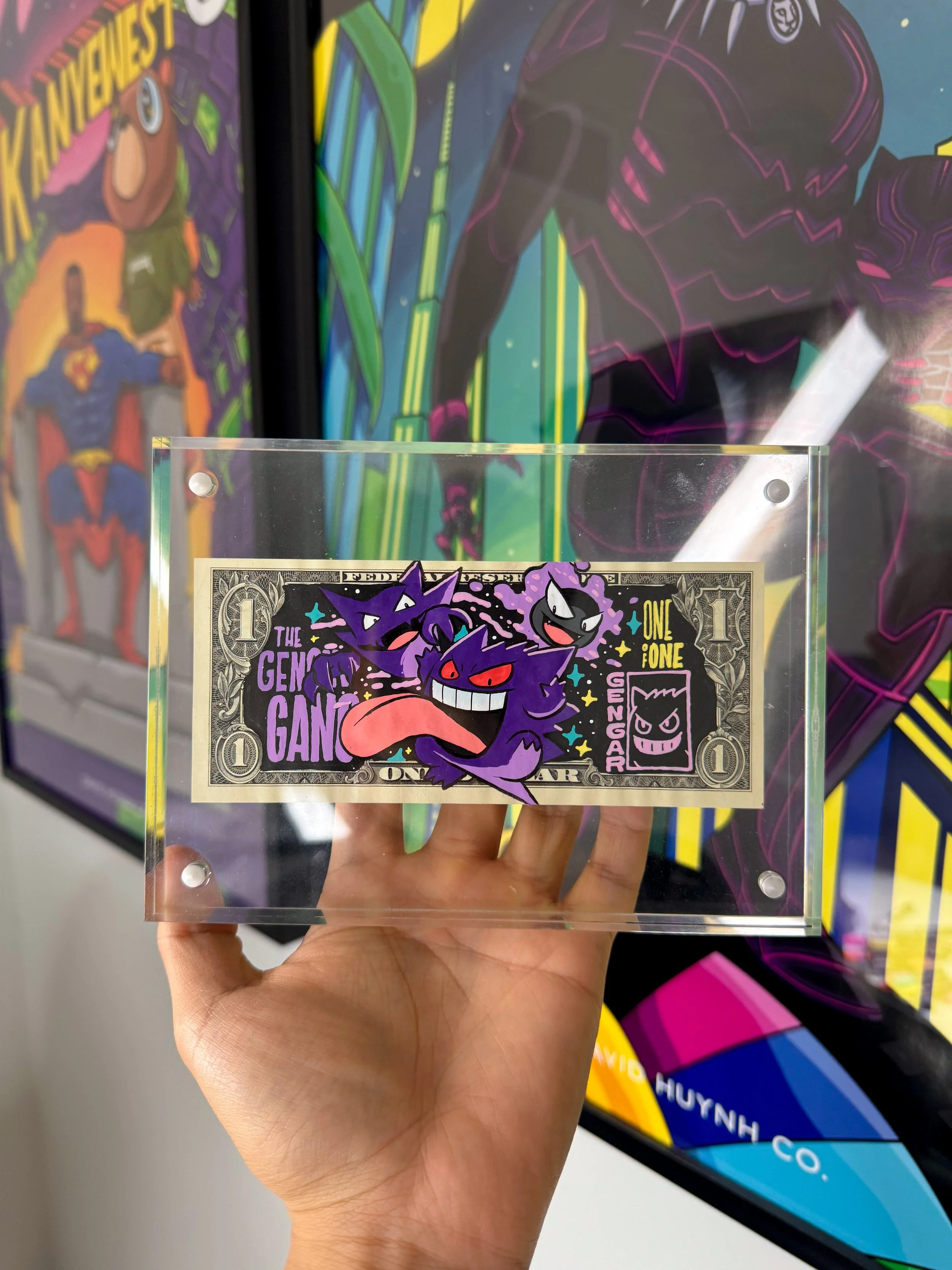 Limited “GENGAR GANG” Dollar Bill