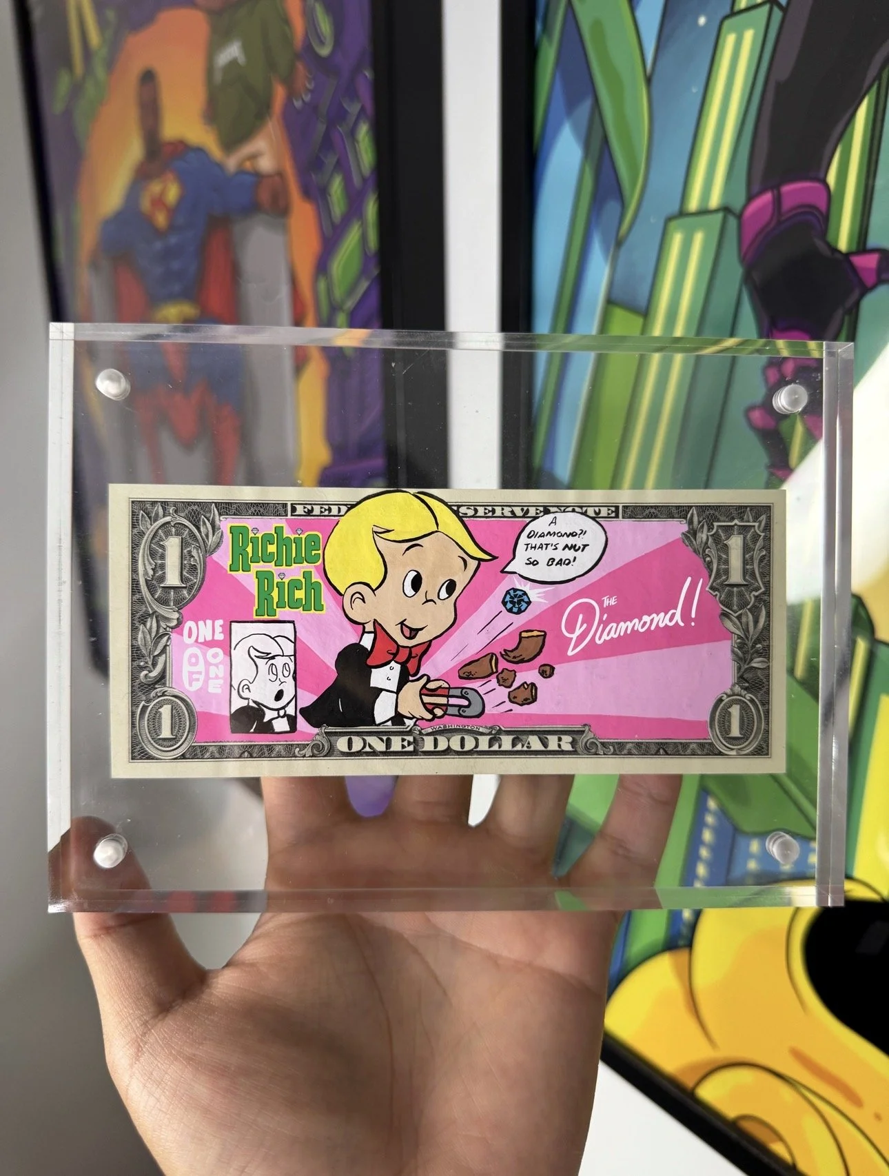 Limited “THE DIAMOND” Dollar Bill
