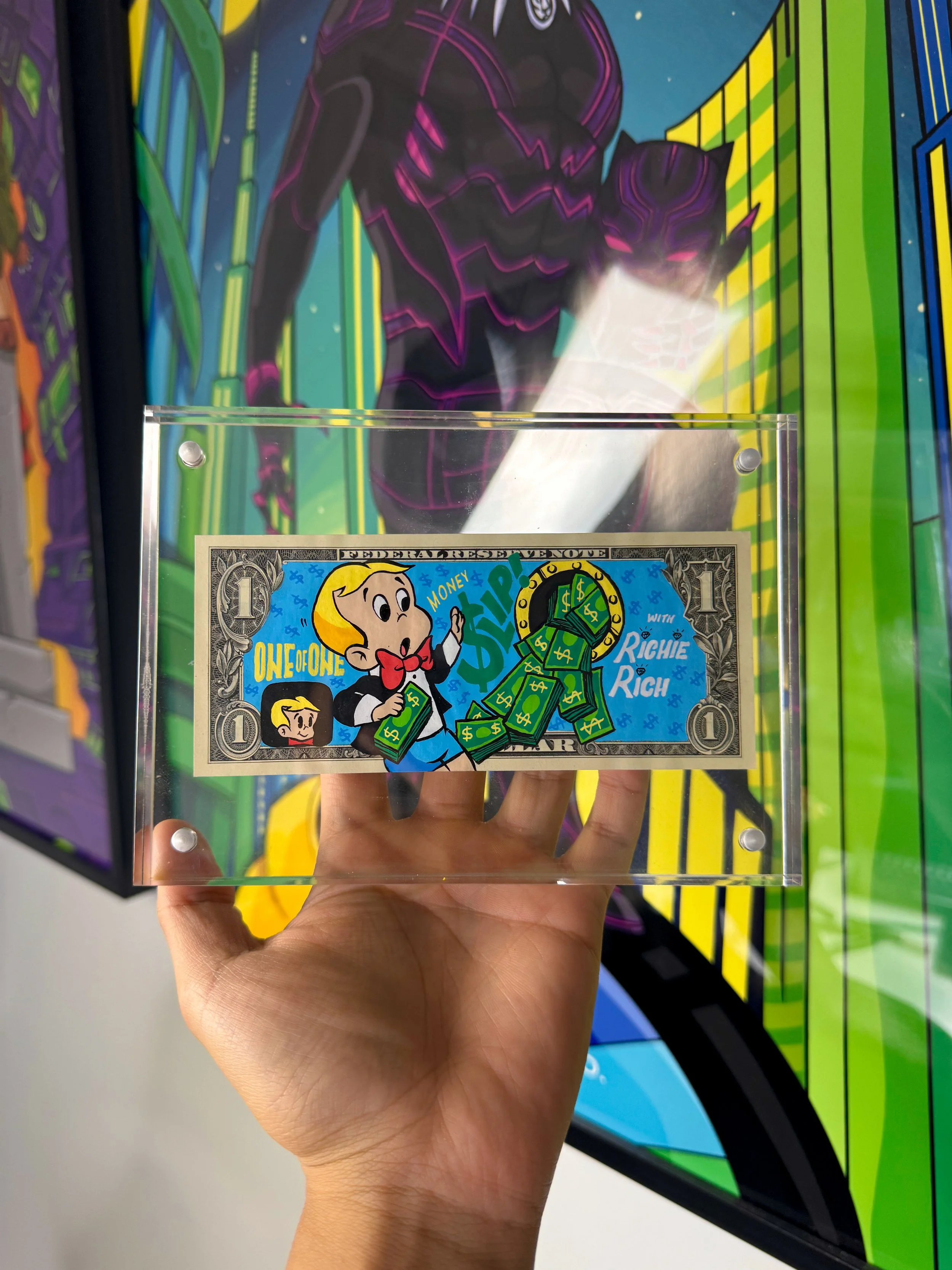 Limited “MONEY SLIP” Dollar Bill