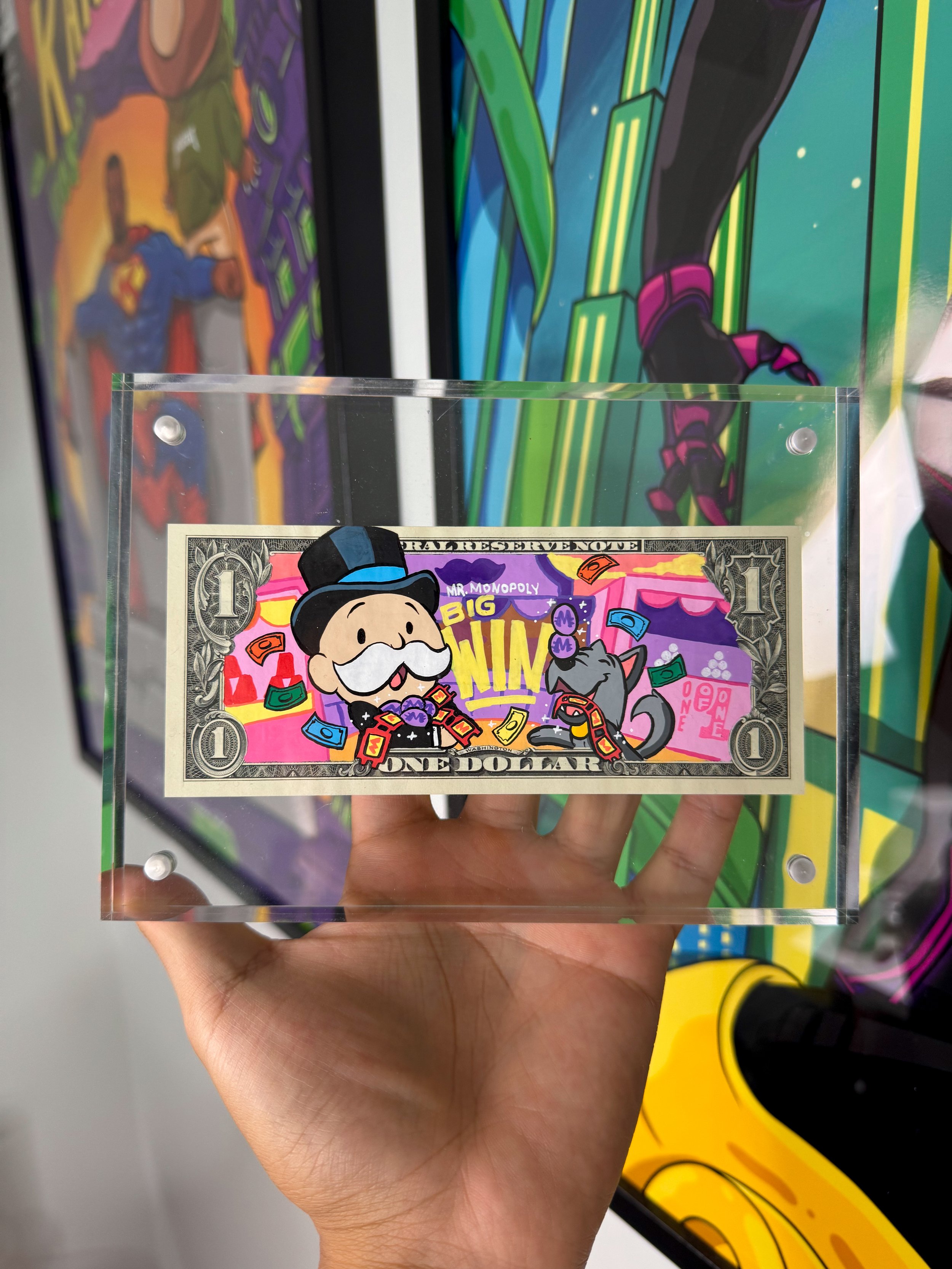 Limited “BIG WIN” Dollar Bill