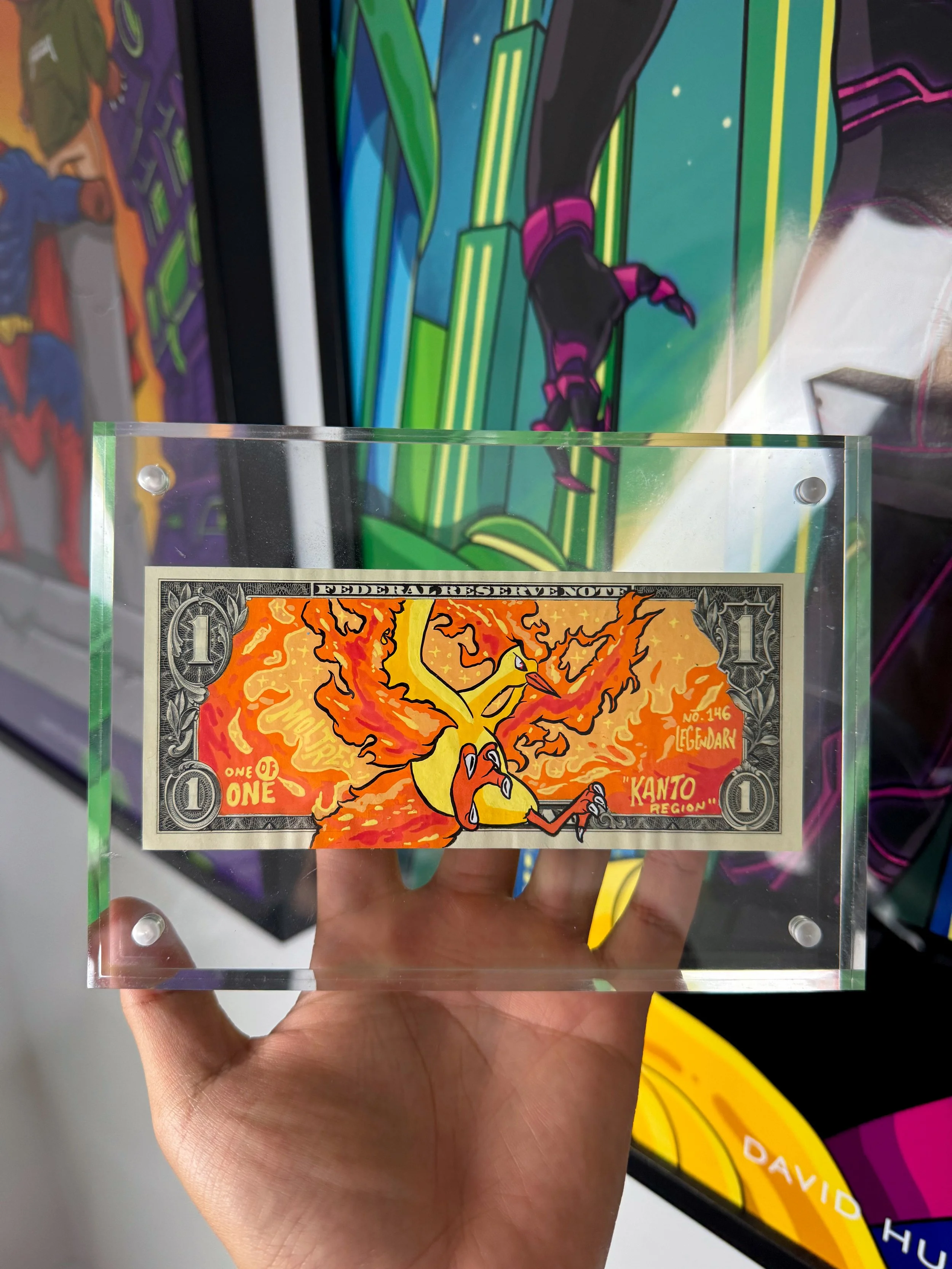 Limited “MOLTRES” Dollar Bill