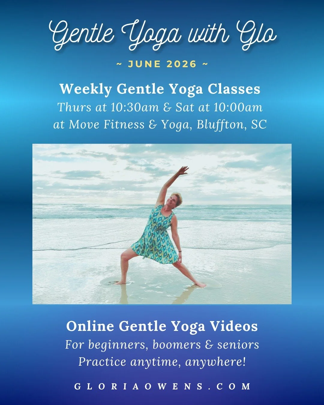 Summer is a time when we might naturally want to take a break, play and maybe even luxuriate and dream for a while. This is what my gentle yoga classes offer - a safe space to unwind, explore, not perfect anything, laugh, and relax! 

Whether online 