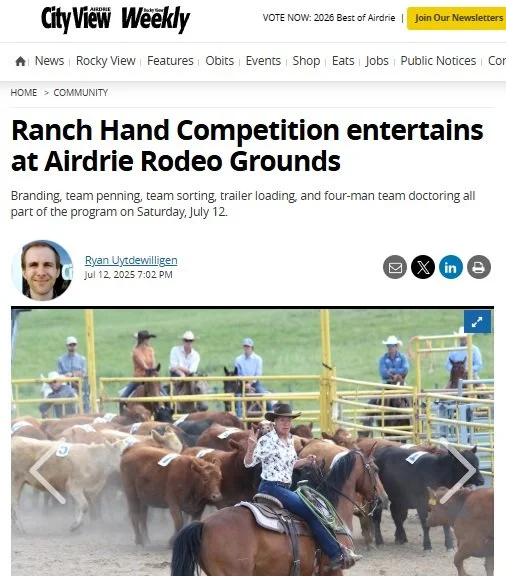 2025 Ranch Hand Competition in the News