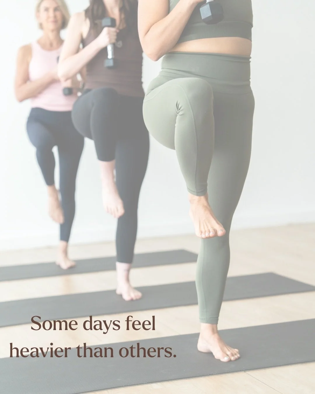 Life isn&rsquo;t lived at one pace, and neither are we.

Some days call for strength and intensity. Others ask for softness, slowness, and a little more care.

Learning to honour your energy day to day is part of the practice too. Movement doesn&rsqu