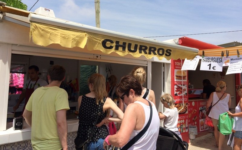 Churros Stall
