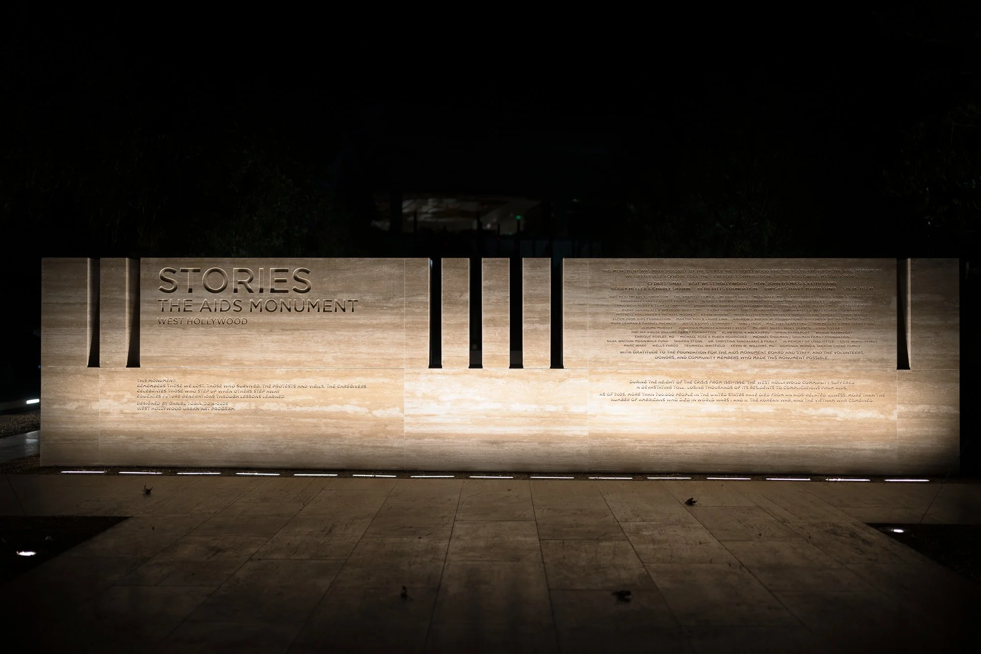 The History and Creation of the AIDS Monument, West Hollywood, California