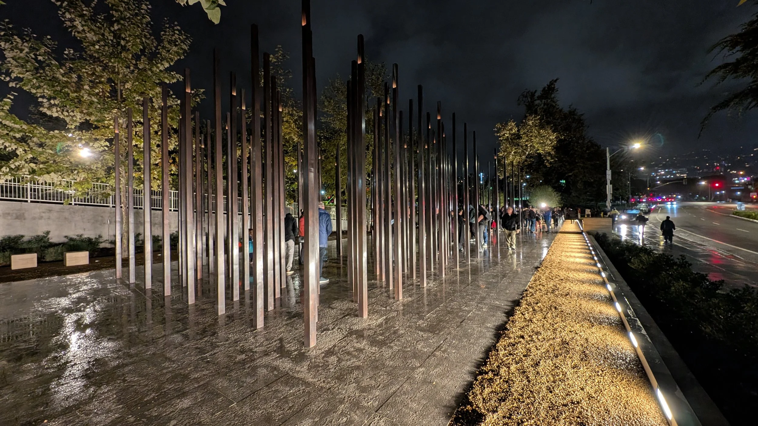 Tour of Stories –                                    The New AIDS Monument,               West Hollywood, California