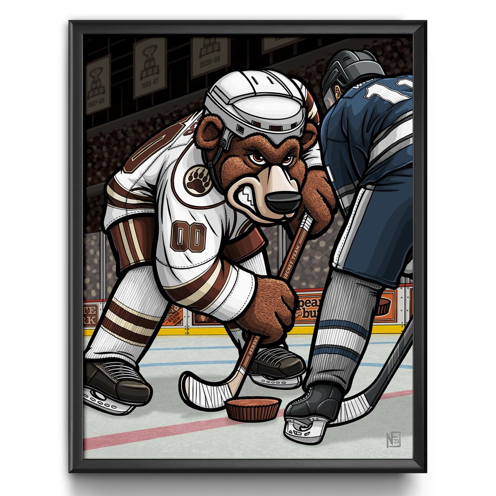 PPG Paints Arena Print, Artist Drawn Hockey Arena, Pittsburgh Penguins  Hockey – fine-art-print – 8-x-8