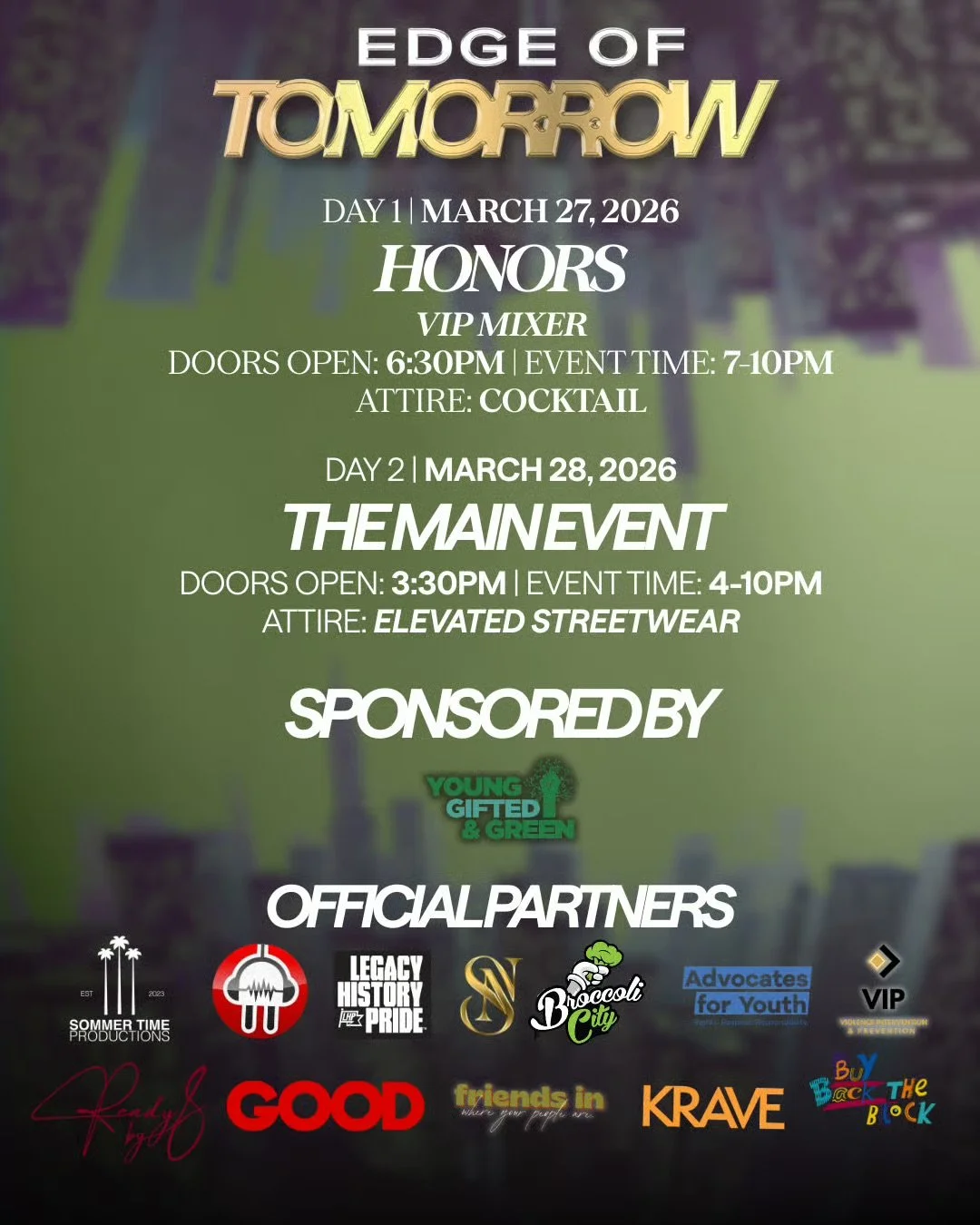 Creative Classic V - March 27-28