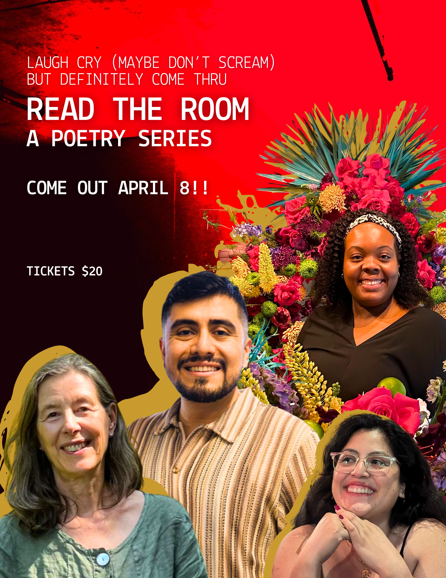 Read the Room Poetry - April 8