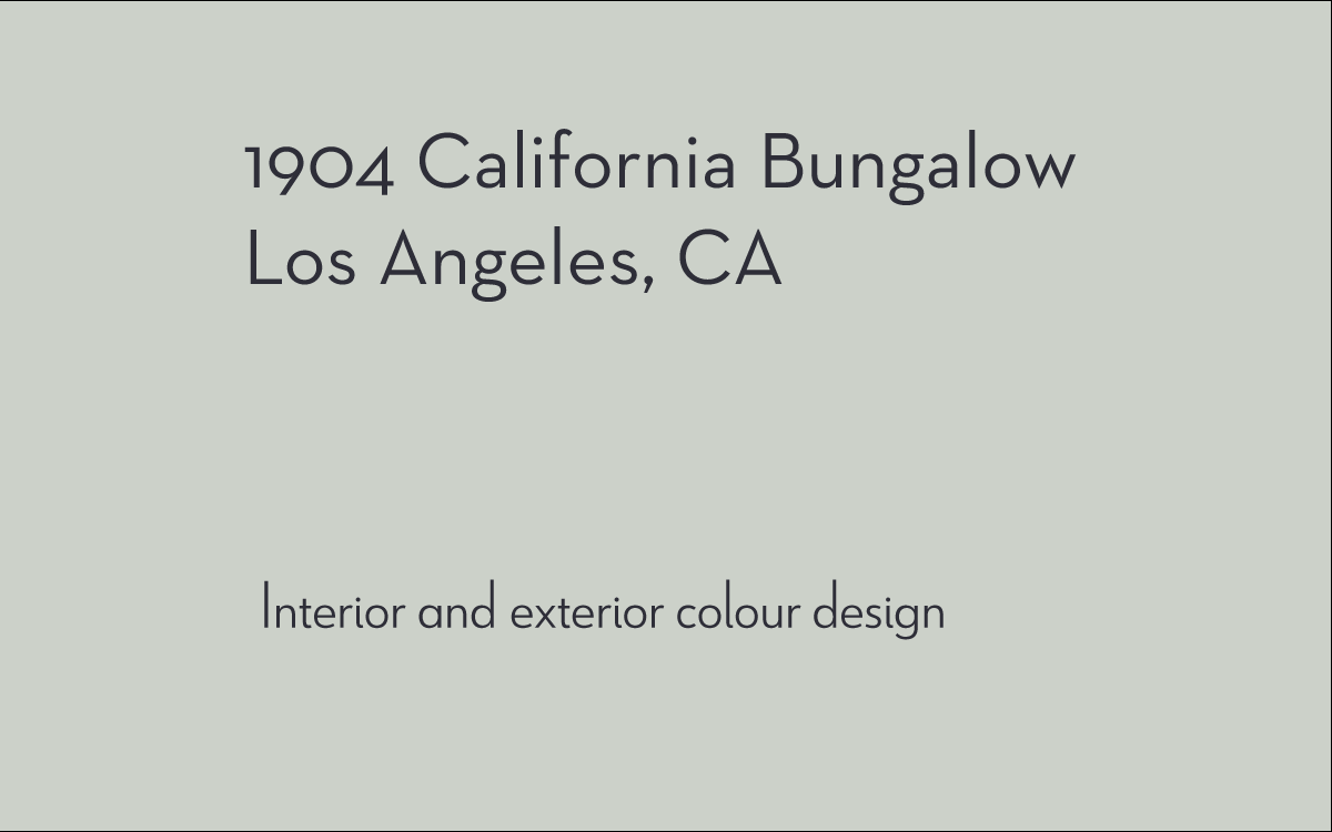 Maintaining architectural heritage in the Silver Lake neighbourhood of Los Angeles with a distinctive colour palette