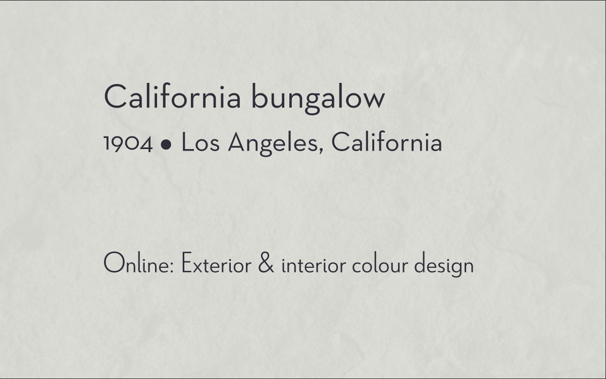 Maintaining architectural heritage in the Silver Lake neighbourhood of Los Angeles with a distinctive colour palette
