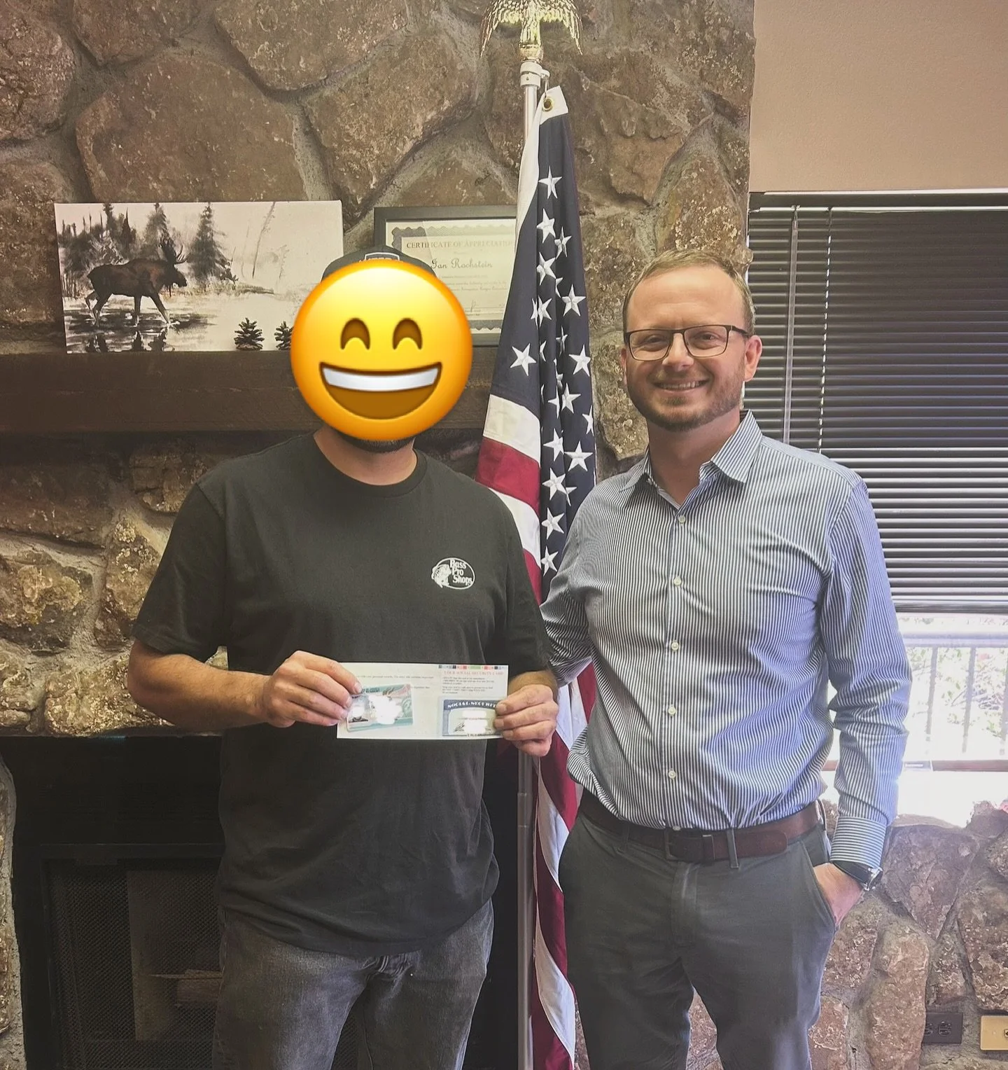 Congratulations to our client G. for receiving his lawful permanent residence (green card) through his U.S. Citizen daughter! 🙌🏻