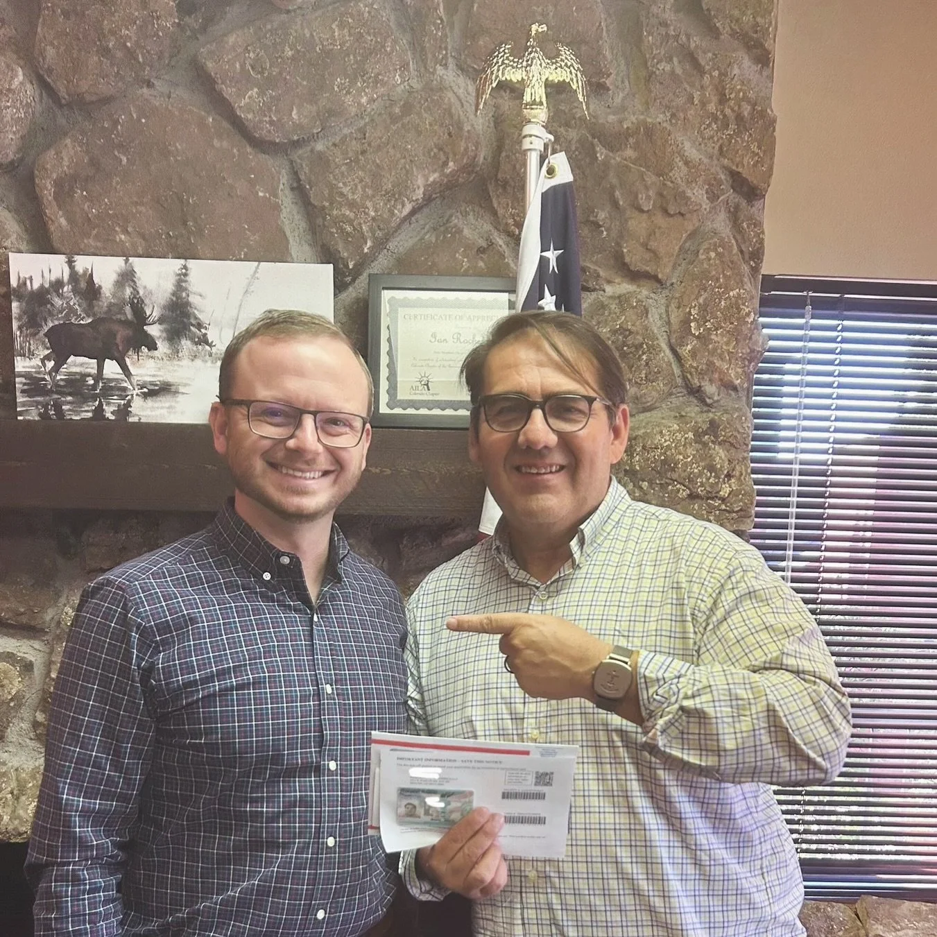 Congratulations to our client Bernardo for receiving his green card! 🎉

#greencard #adjustmentofstatus #abogadodeinmigracion