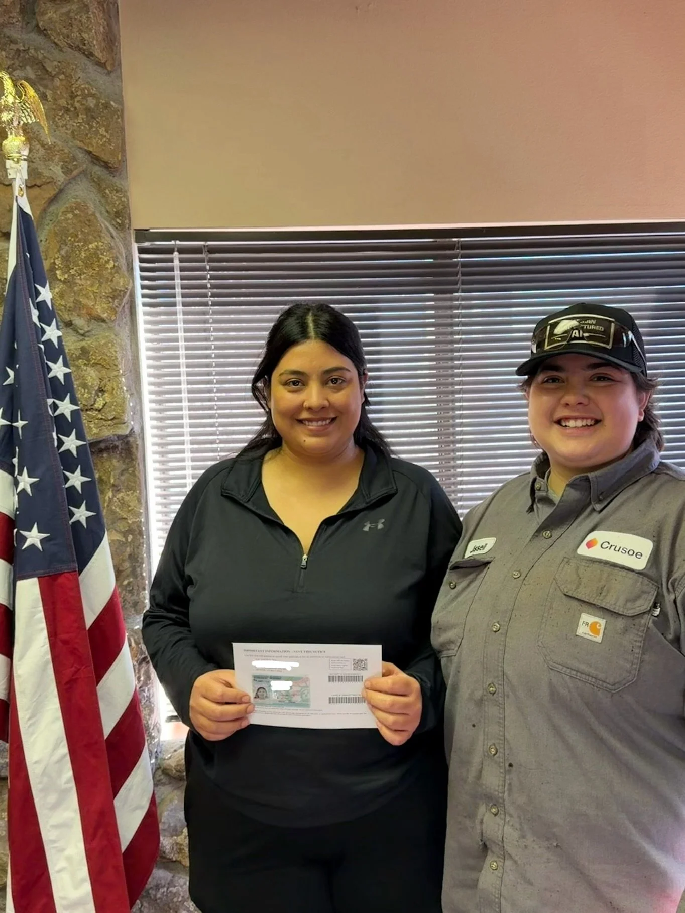 Congratulations to our client Maritza from Mexico🇲🇽 for receiving her Adjustment of Status green card! 🇺🇸