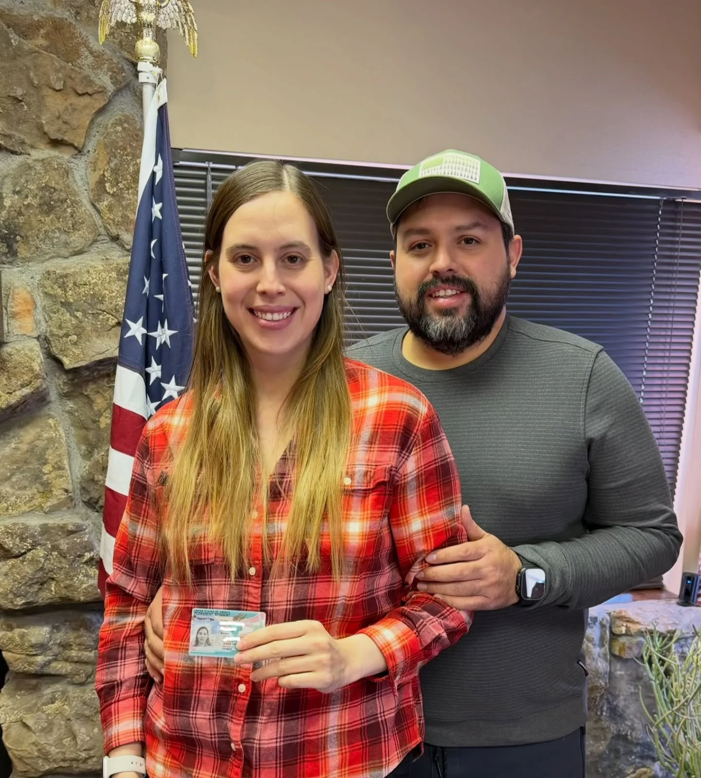 Congratulations to our client Dr. Martha from Mexico 🇲🇽 for earning her Lawful Permanent Residence (Green Card) through her U.S. Citizen husband, now she will be able use her skills and experience as a medical doctor here in America! 🇺🇸