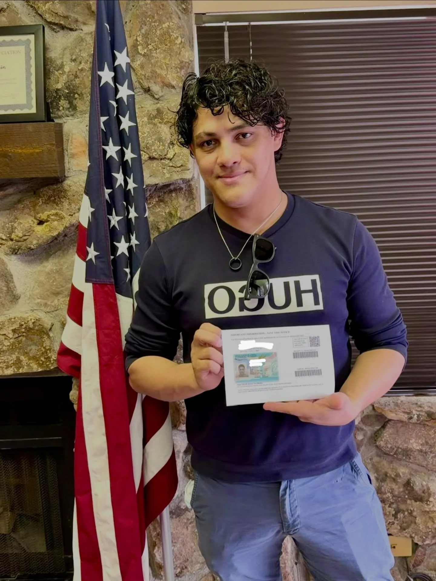 Congratulations to our client Jhon from Colombia 🇨🇴 for earning his marriage based Lawful Permanent Residence (Green Card) through his U.S. citizen spouse! 🇺🇸