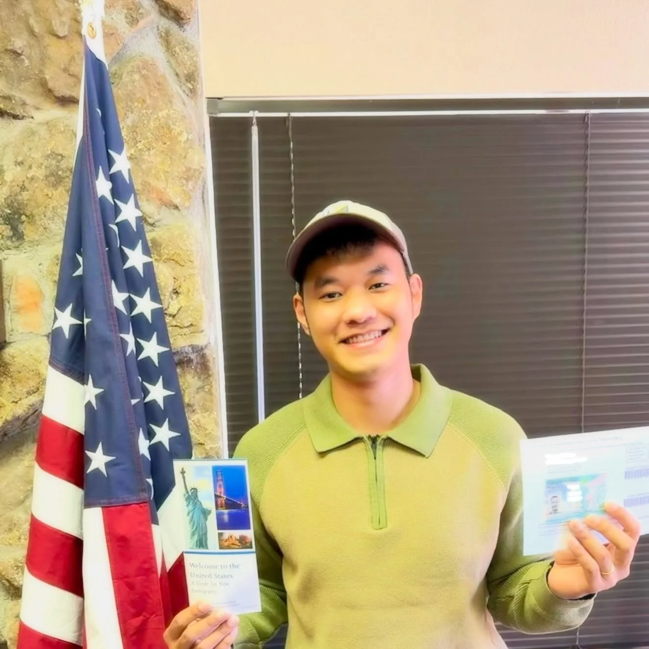 Please congratulate our client Ravie from The Philippines 🇵🇭 for the approval of his Adjustment of Status Green Card (Lawful Permanent Residence) after more than two years of waiting!