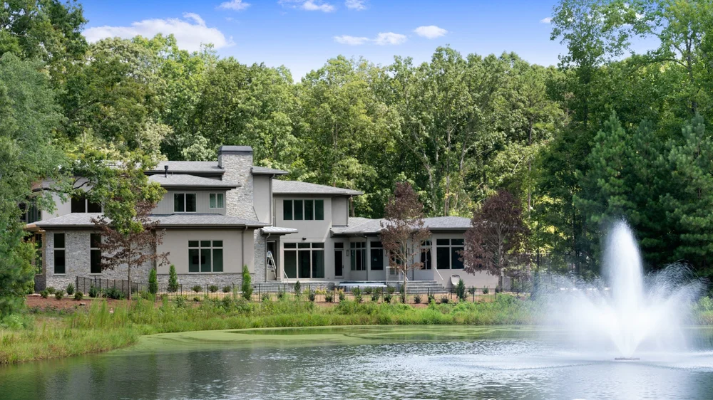 Luxury interior photography showcasing Sarasota Gulf views